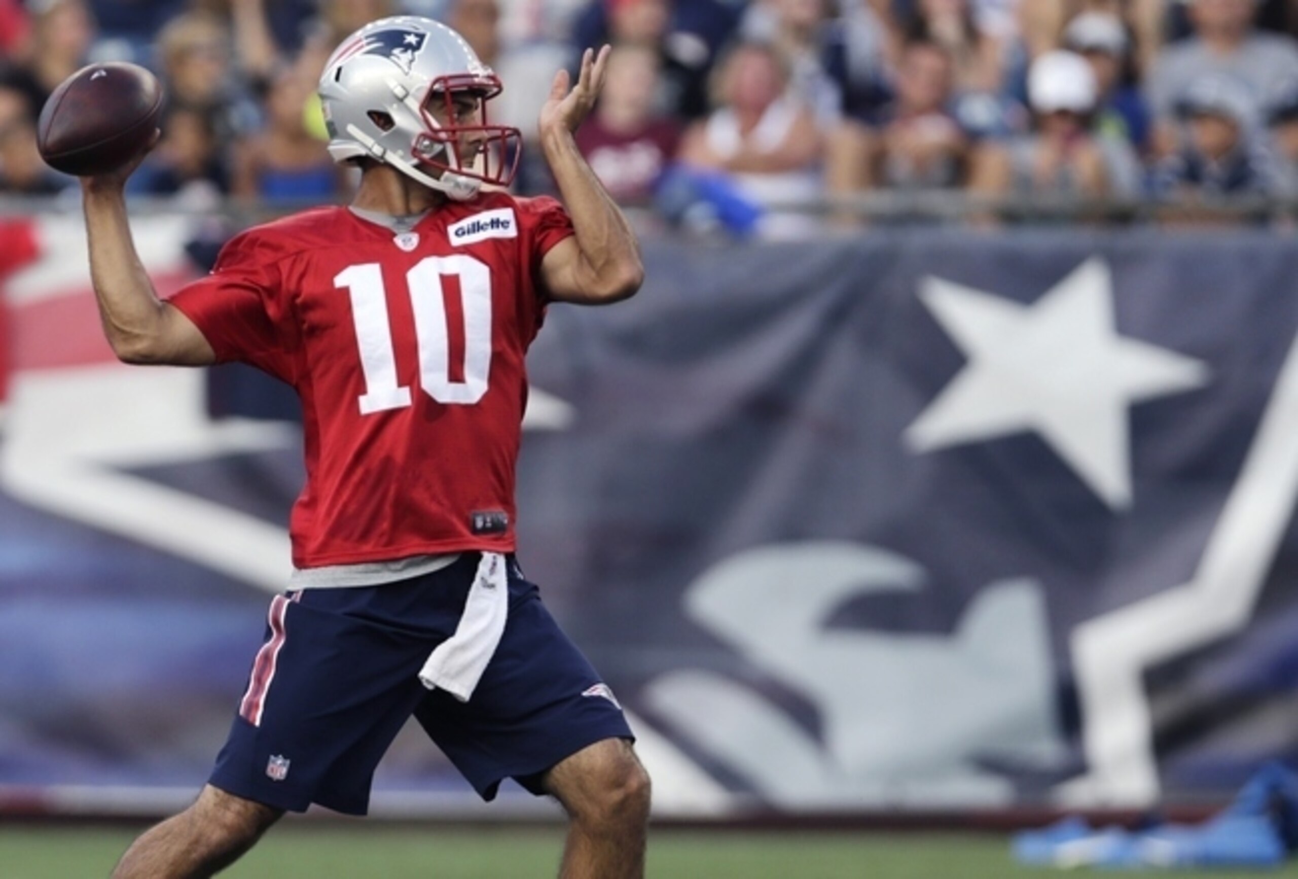 Jimmy Garoppolo is tasked with replacing Tom Brady for the first four games of the regular season. Will the Patriots make it work? Jimmy Garoppolo is tasked with replacing Tom Brady for the first four games of the regular season. Will the Patriots make it work?