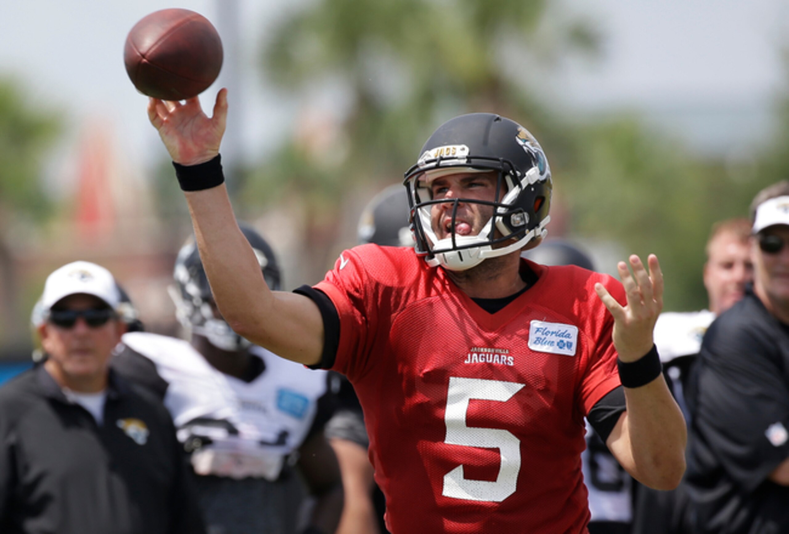 Blake Bortles was drafted third overall by the Jaguars in 2014 and must take big strides in 2015 to show he's worth his high draft stock. Blake Bortles was drafted third overall by the Jaguars in 2014 and must take big strides in 2015 to show he's worth his high draft stock.