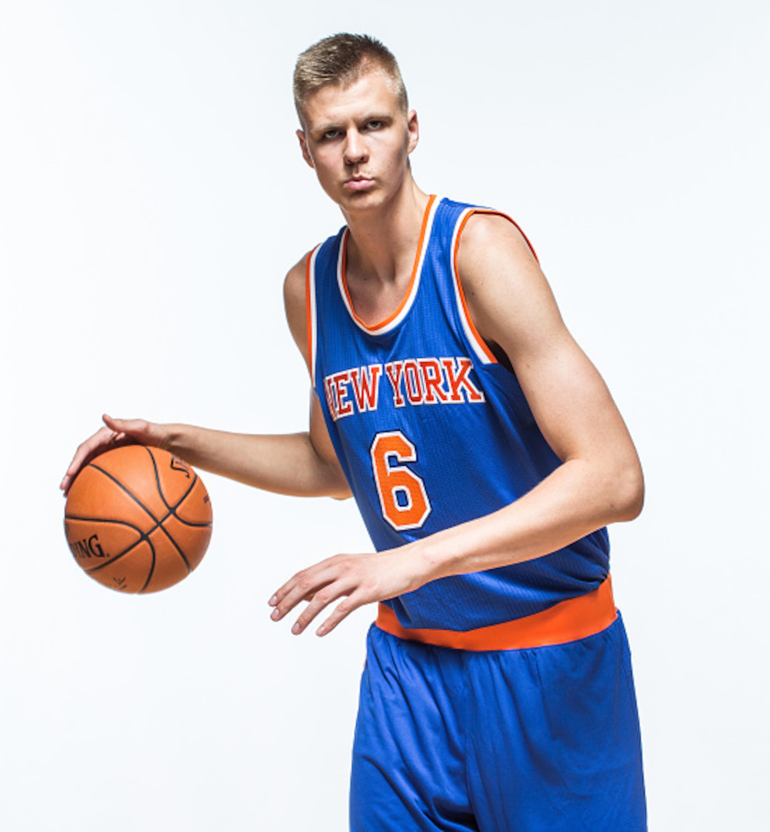 The future of the New York Knicks, Kristaps Porzingis.