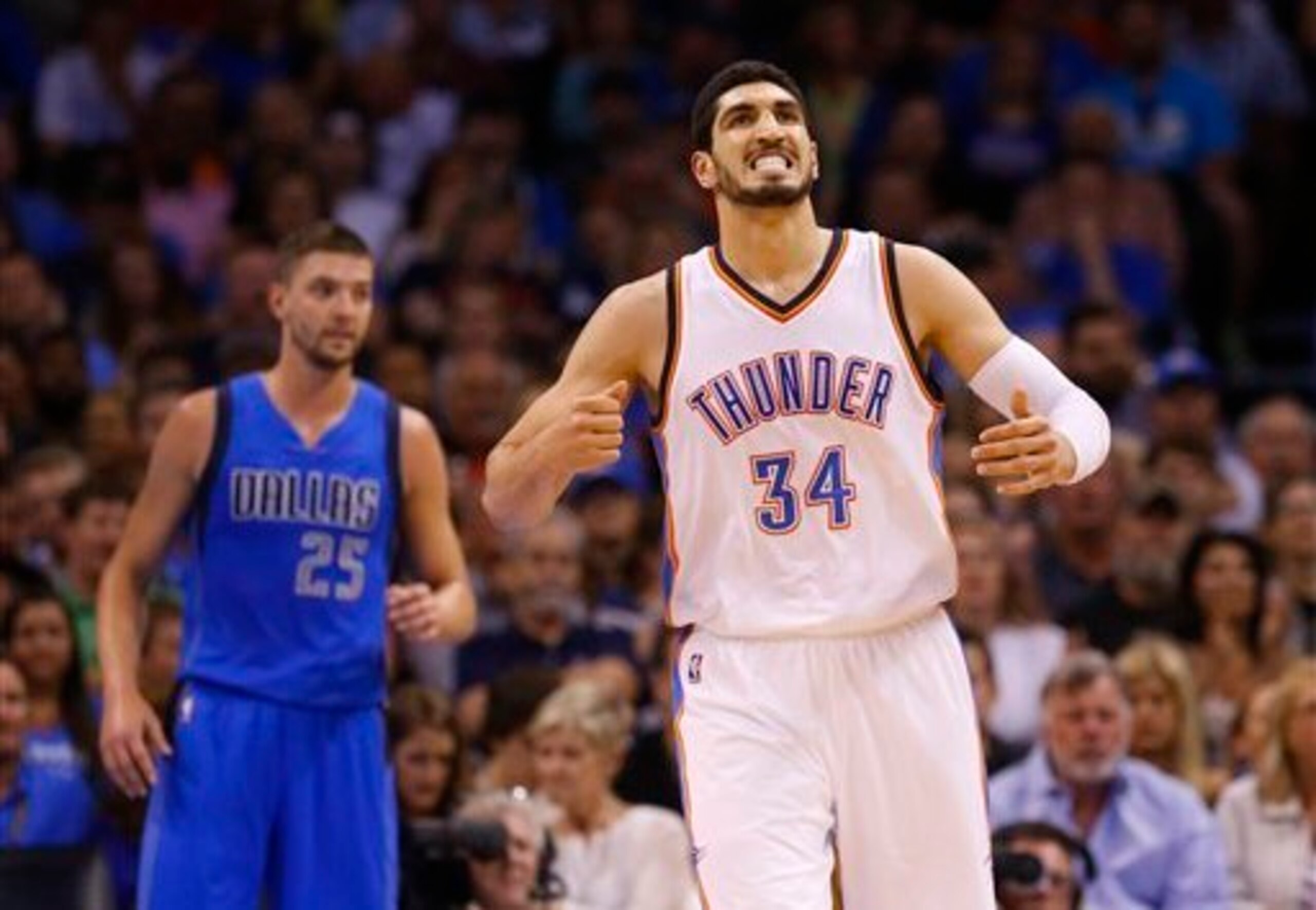 The Thunder spent big money to keep Enes Kanter in the fold.