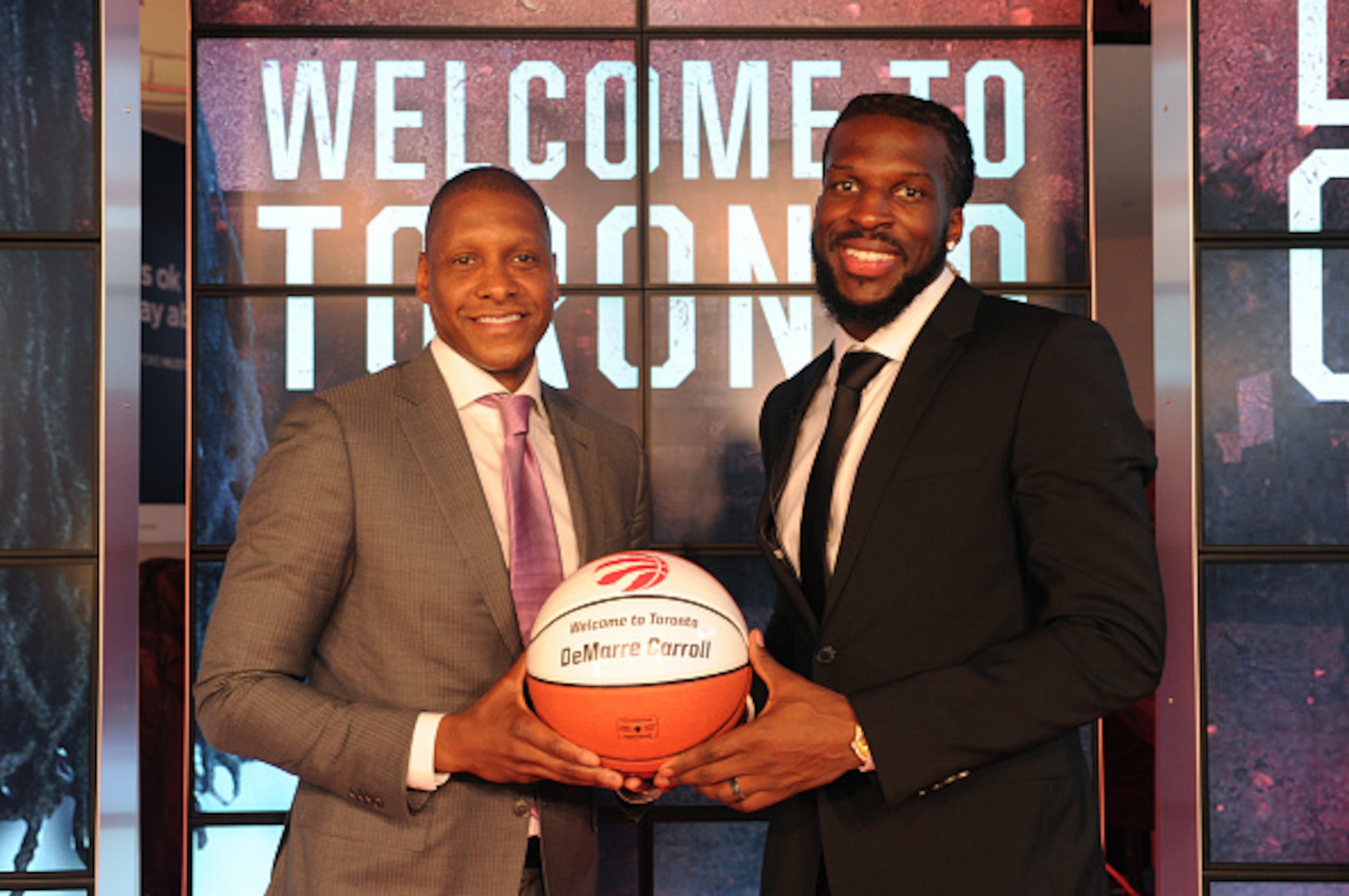 The Raptors upgraded defensively with the addition of DeMarre Carroll.