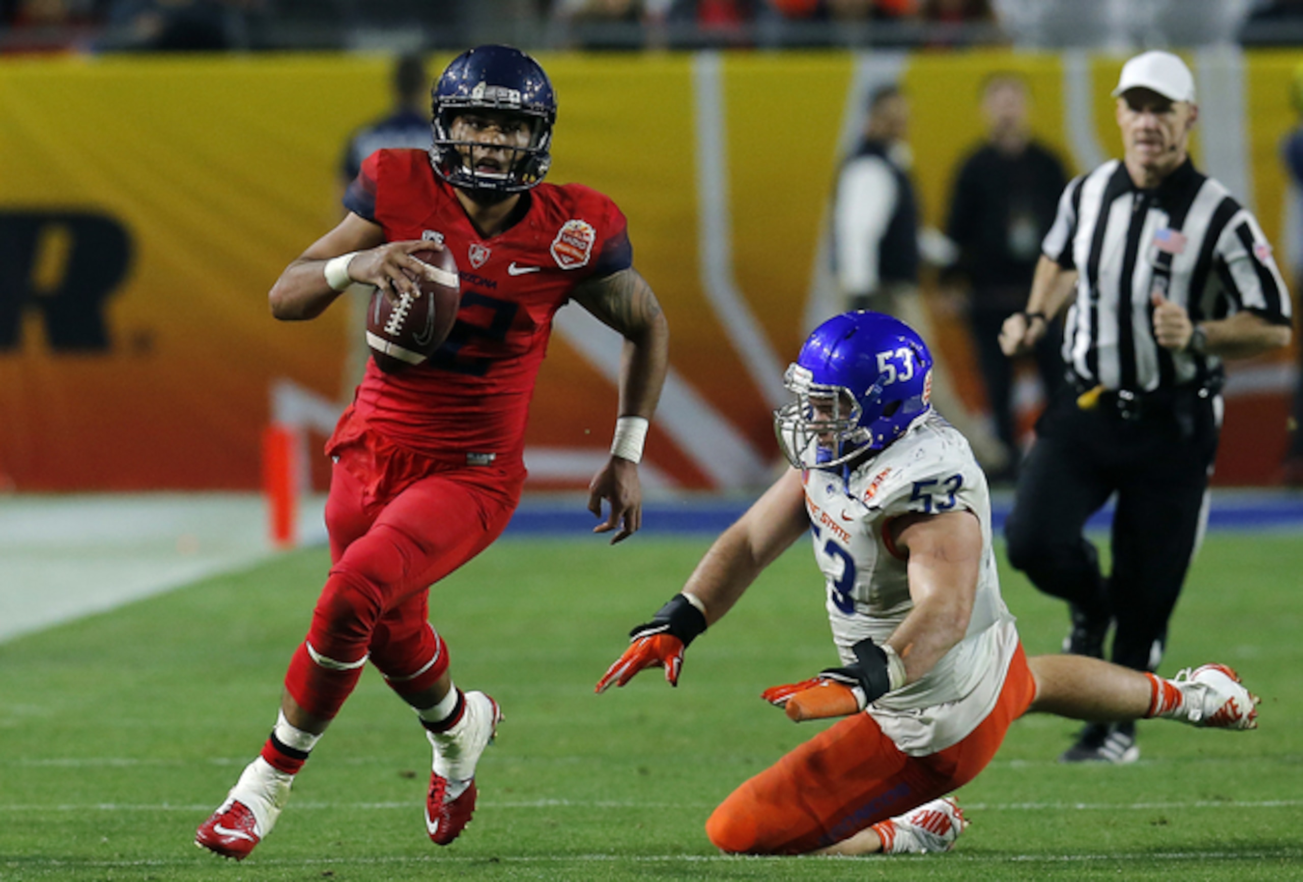 Anu Solomon plays a huge role in Arizona's offense.