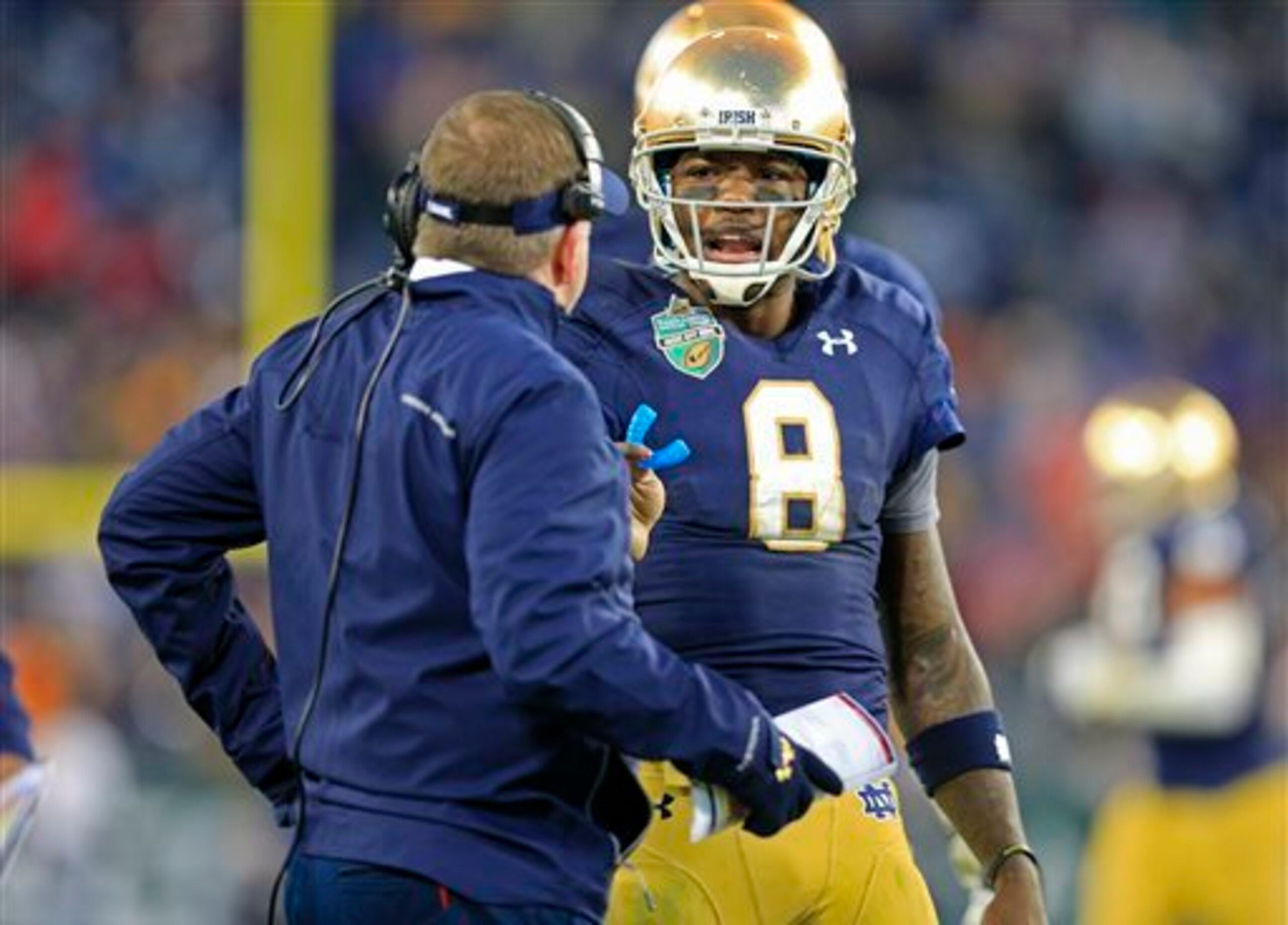 Malik Zaire is the man in Notre Dame's offense, but is he ready?