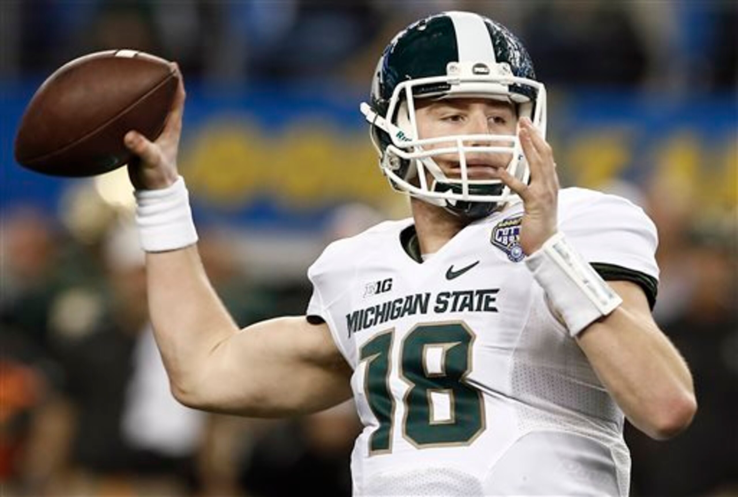Michigan State has some questions on offense, but Connor Cook isn't among them.