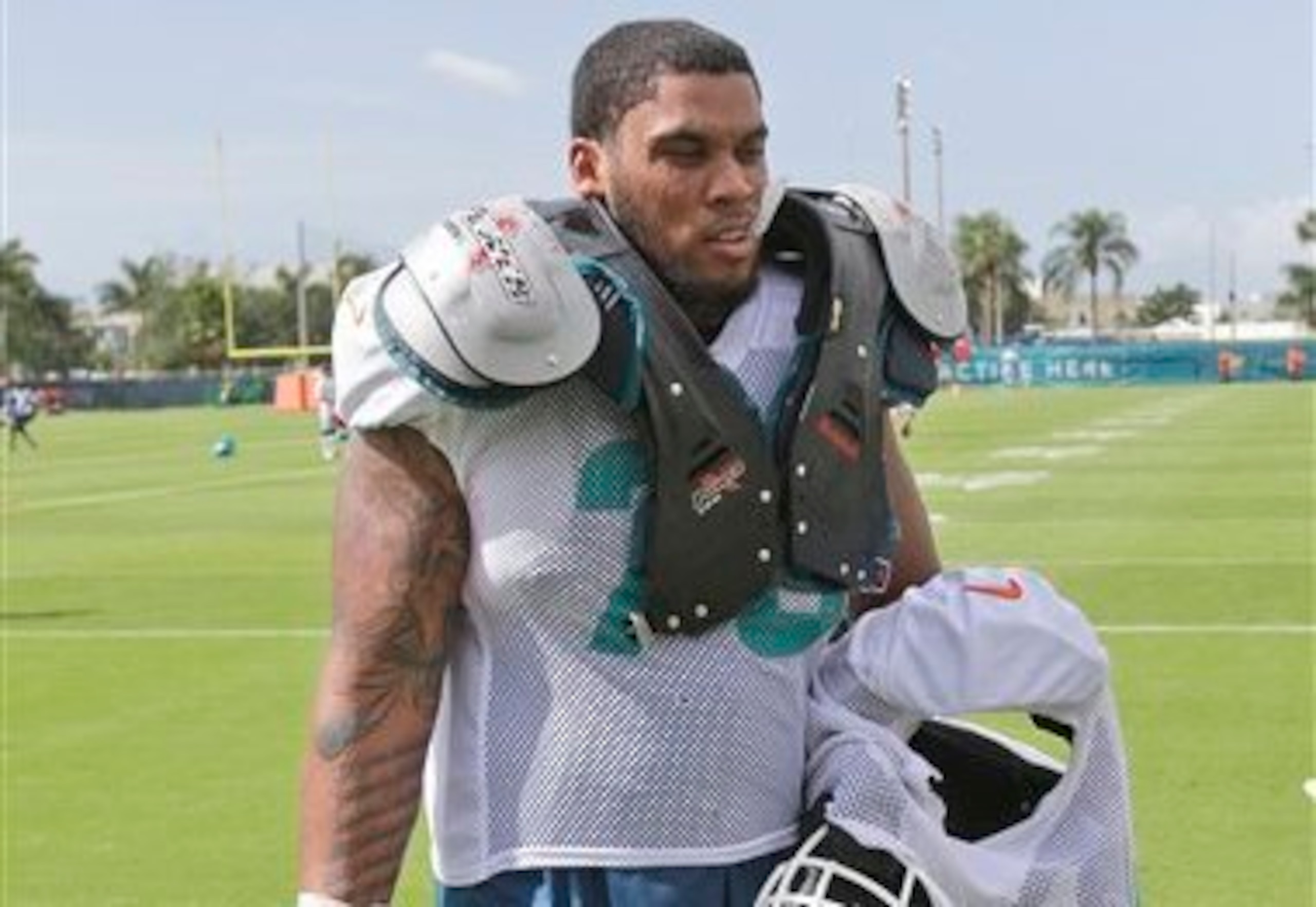 Rookie guard Jamil Douglas (above) could be starting for the Dolphins in Week 1. Rookie guard Jamil Douglas (above) could be starting for the Dolphins in Week 1.