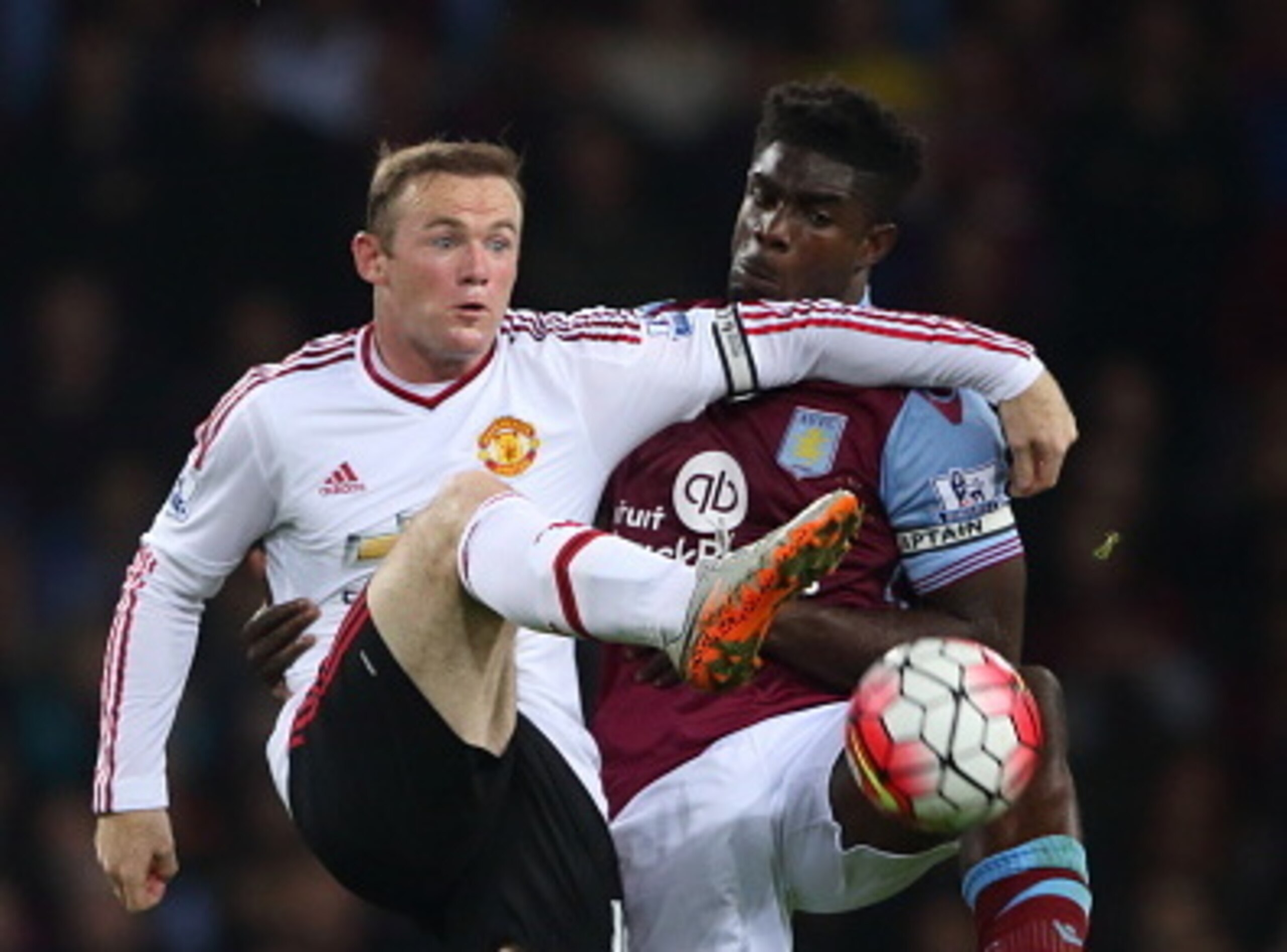 Micah Richards led the Villa effort in making life difficult for Rooney.