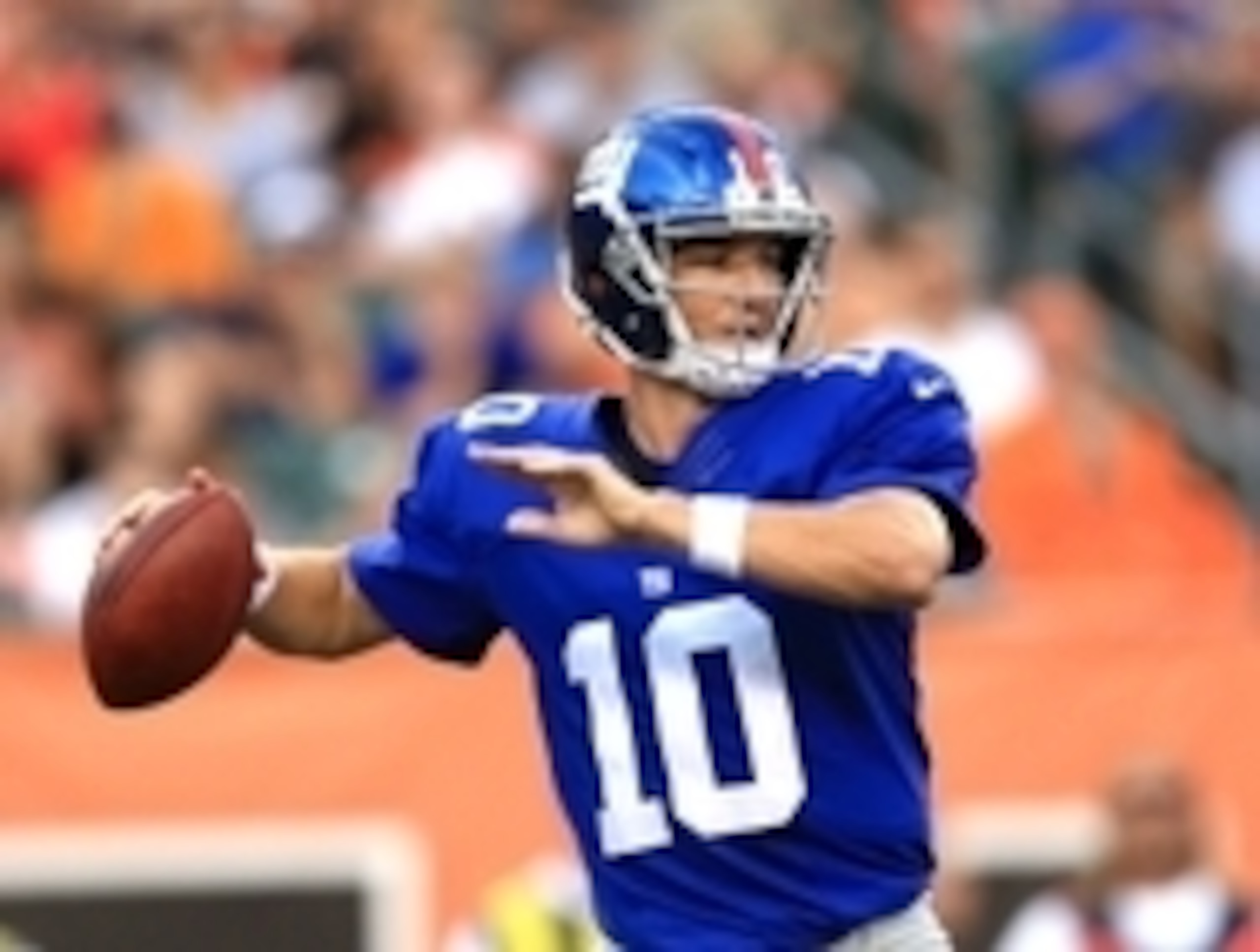 With all systems go, can Eli produce top-five numbers? With all systems go, can Eli produce top-five numbers?