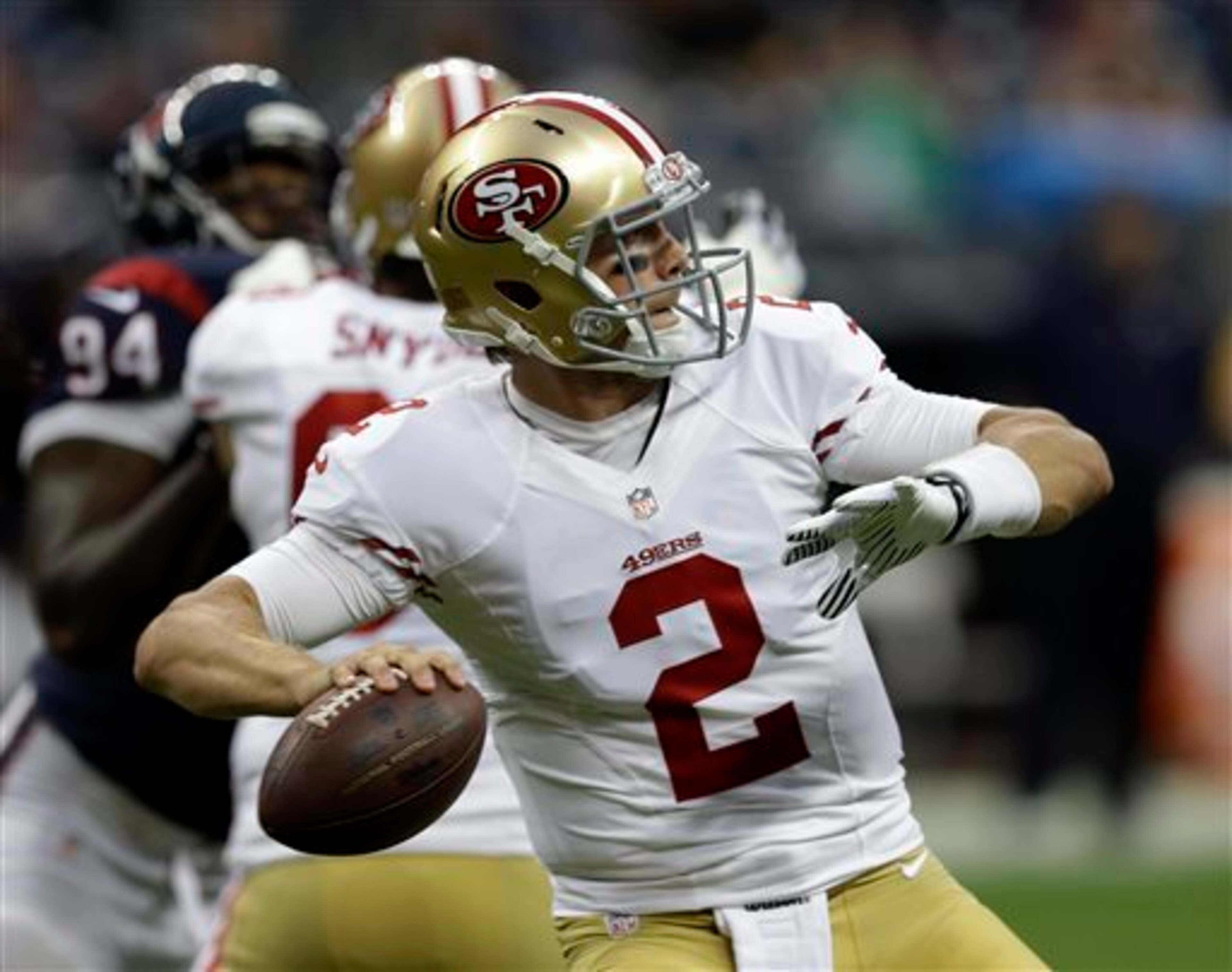 Quarterback Blaine Gabbert had a strong showing in his preseason efforts against Houston. Quarterback Blaine Gabbert had a strong showing in his preseason efforts against Houston.