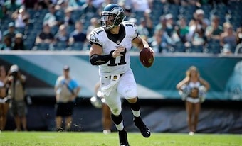 Tebow may have been the fan favorite, but Barkley had the better day behind center for the Eagles.
