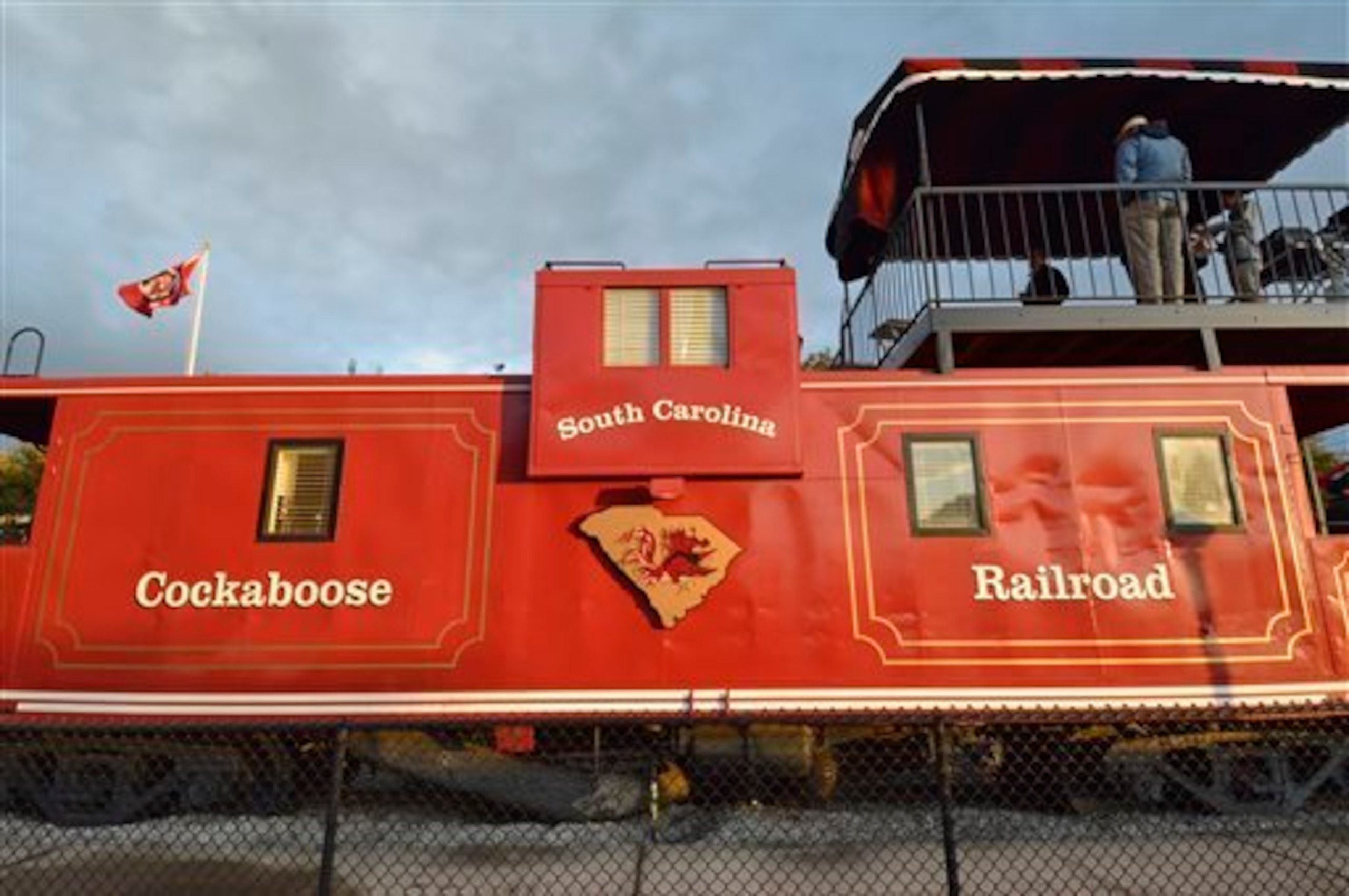 South Carolina fans can tailgate in style in Cockabooses.