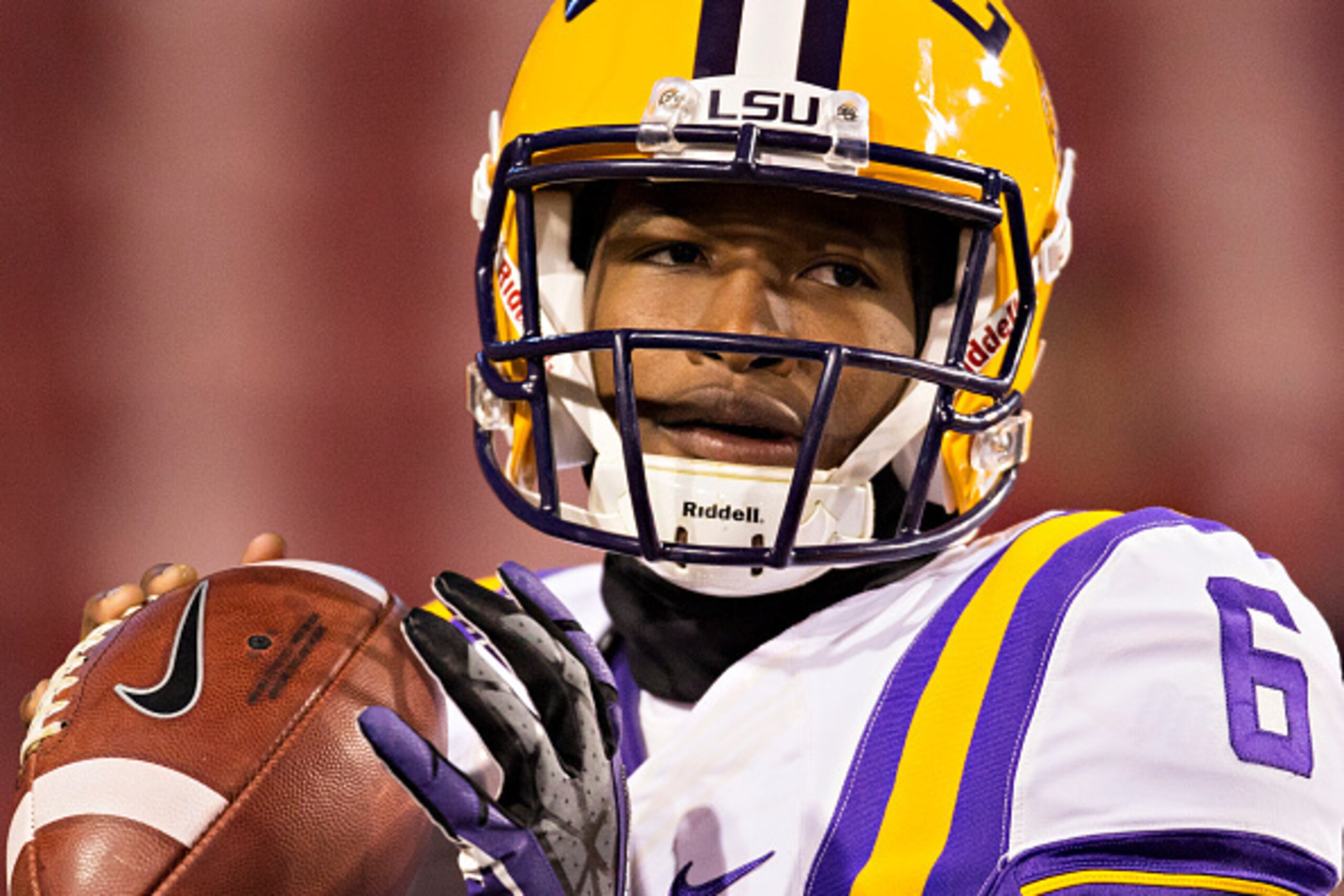 LSU QB Brandon Harris LSU QB Brandon Harris