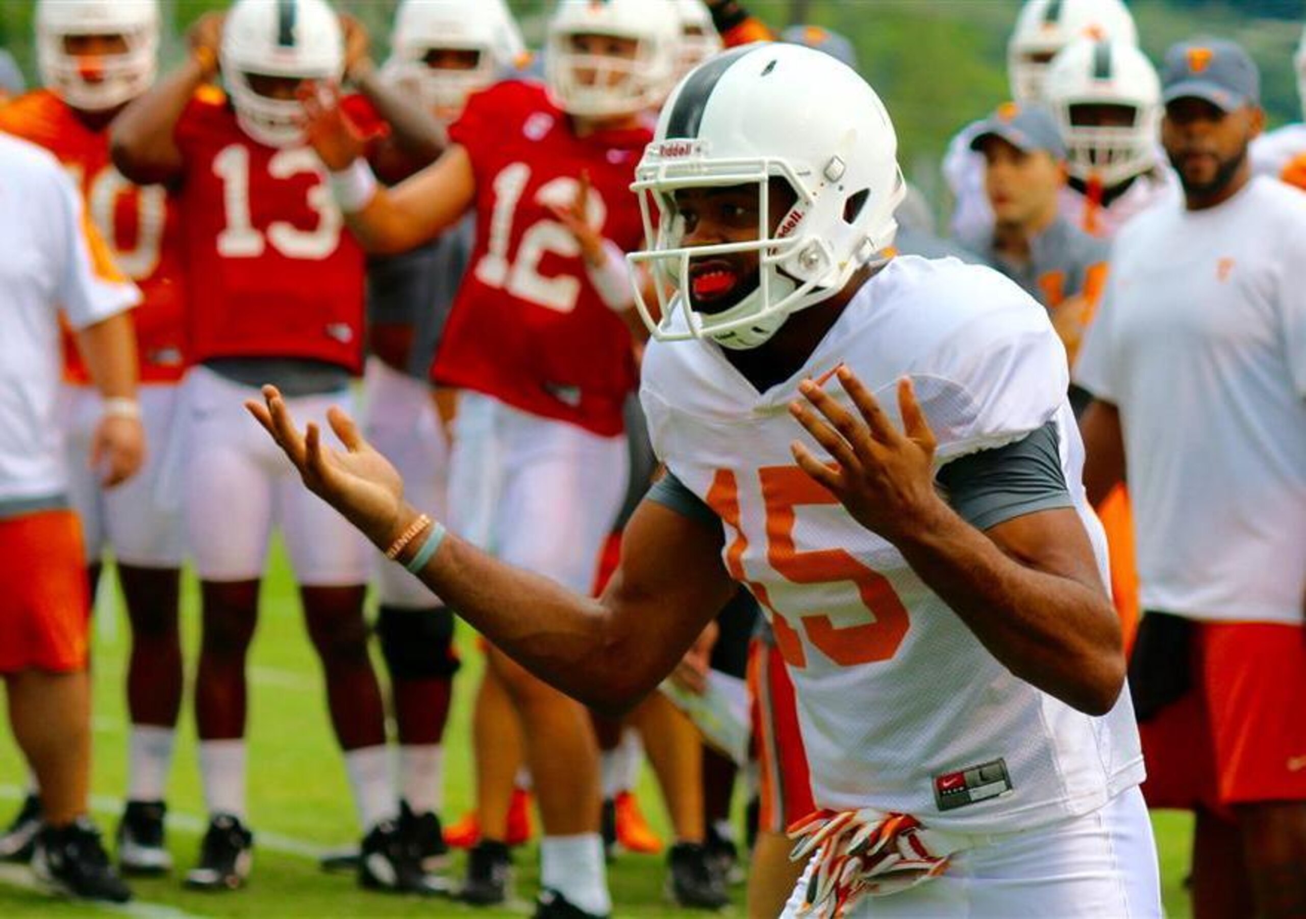 Tennessee WR Jauan Jennings Tennessee WR Jauan Jennings