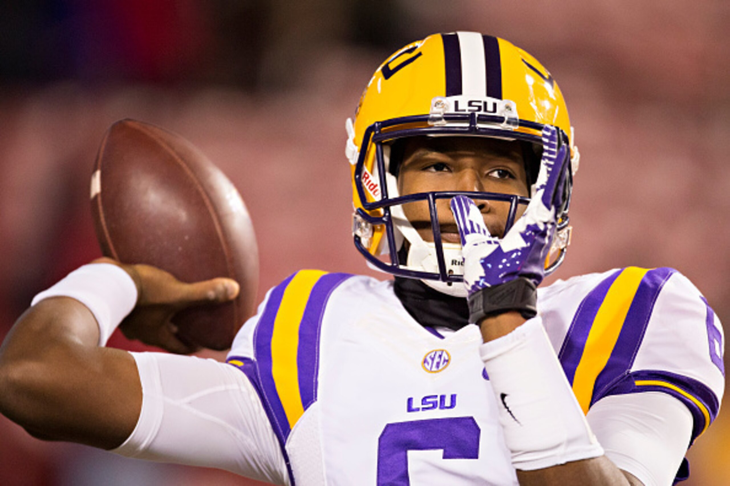 LSU QB Brandon Harris LSU QB Brandon Harris
