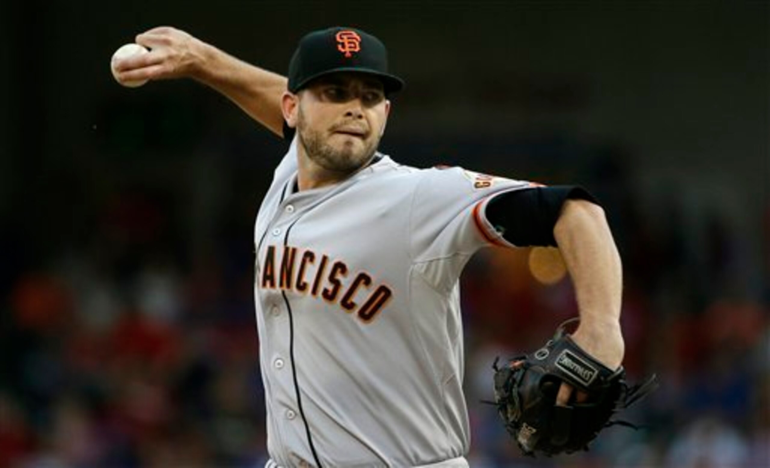 While the San Francisco rotation has been in flux, rookie Chris Heston has stepped up behind ace Madison Bumgarner.