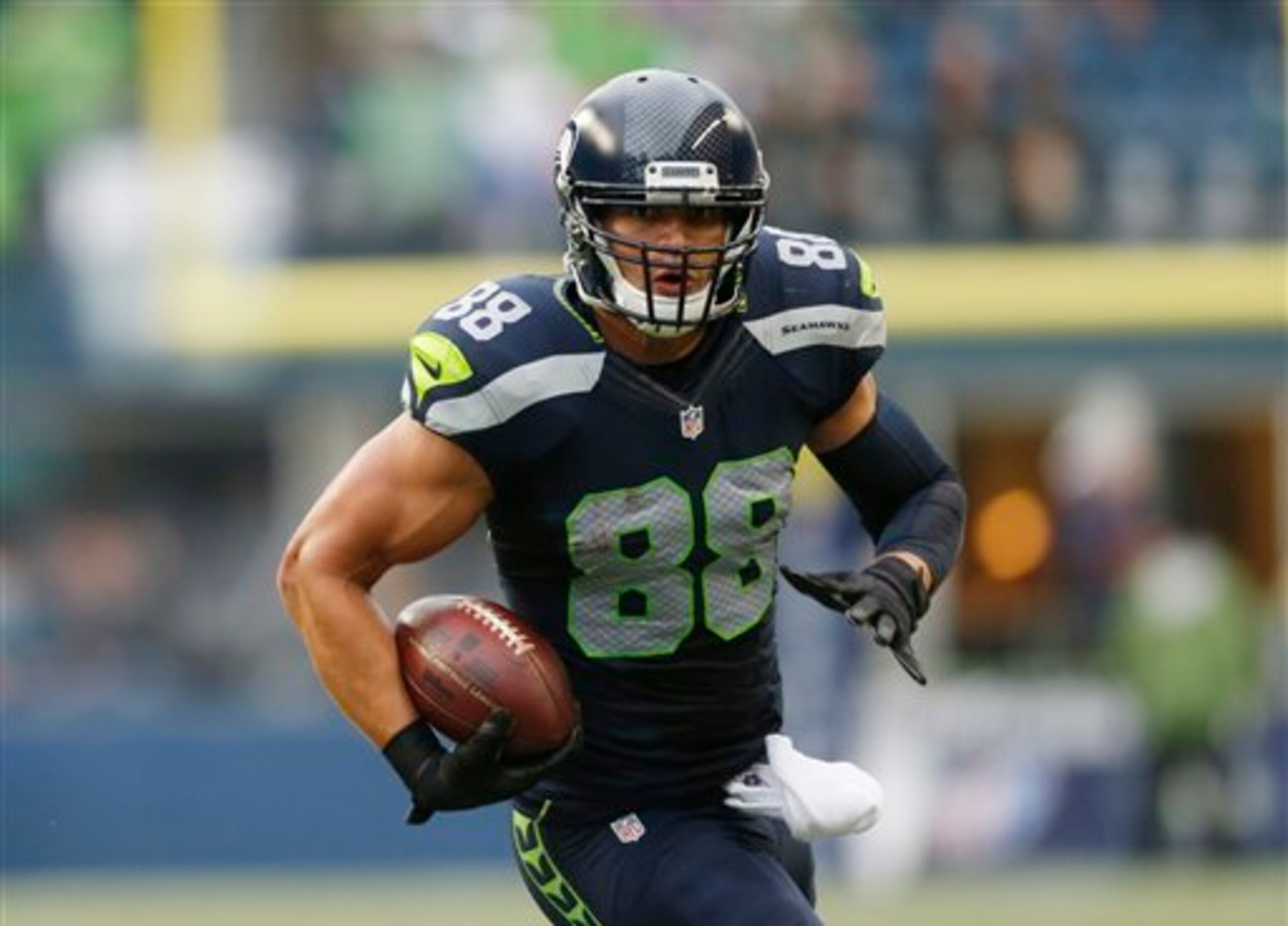 Graham will carry less fantasy significance in Seattle's run-heavy scheme.