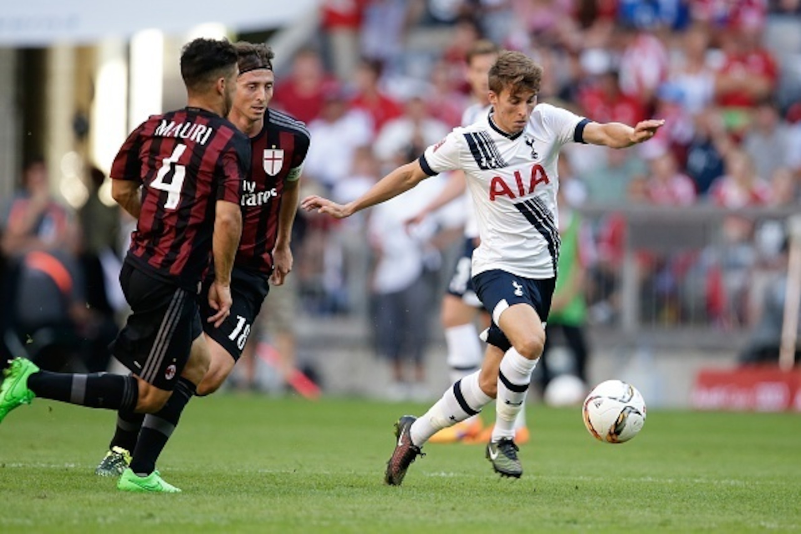 Tom Carroll impressed in his appearance against AC Milan in the Audi Cup.
