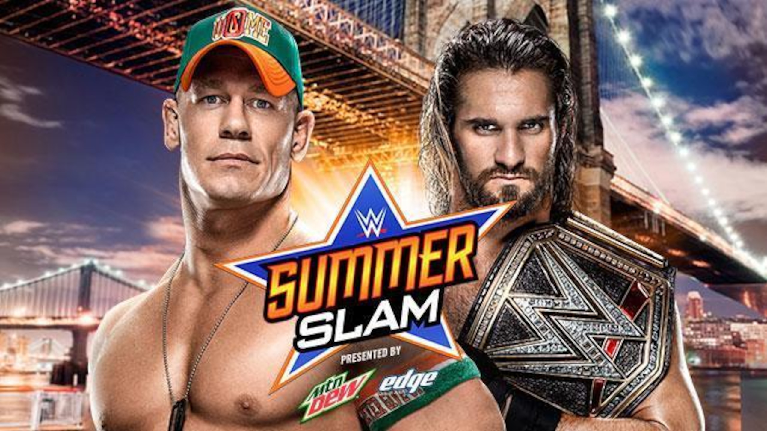 United States Champion John Cena vs. WWE World Heavyweight Champion Seth Rollins