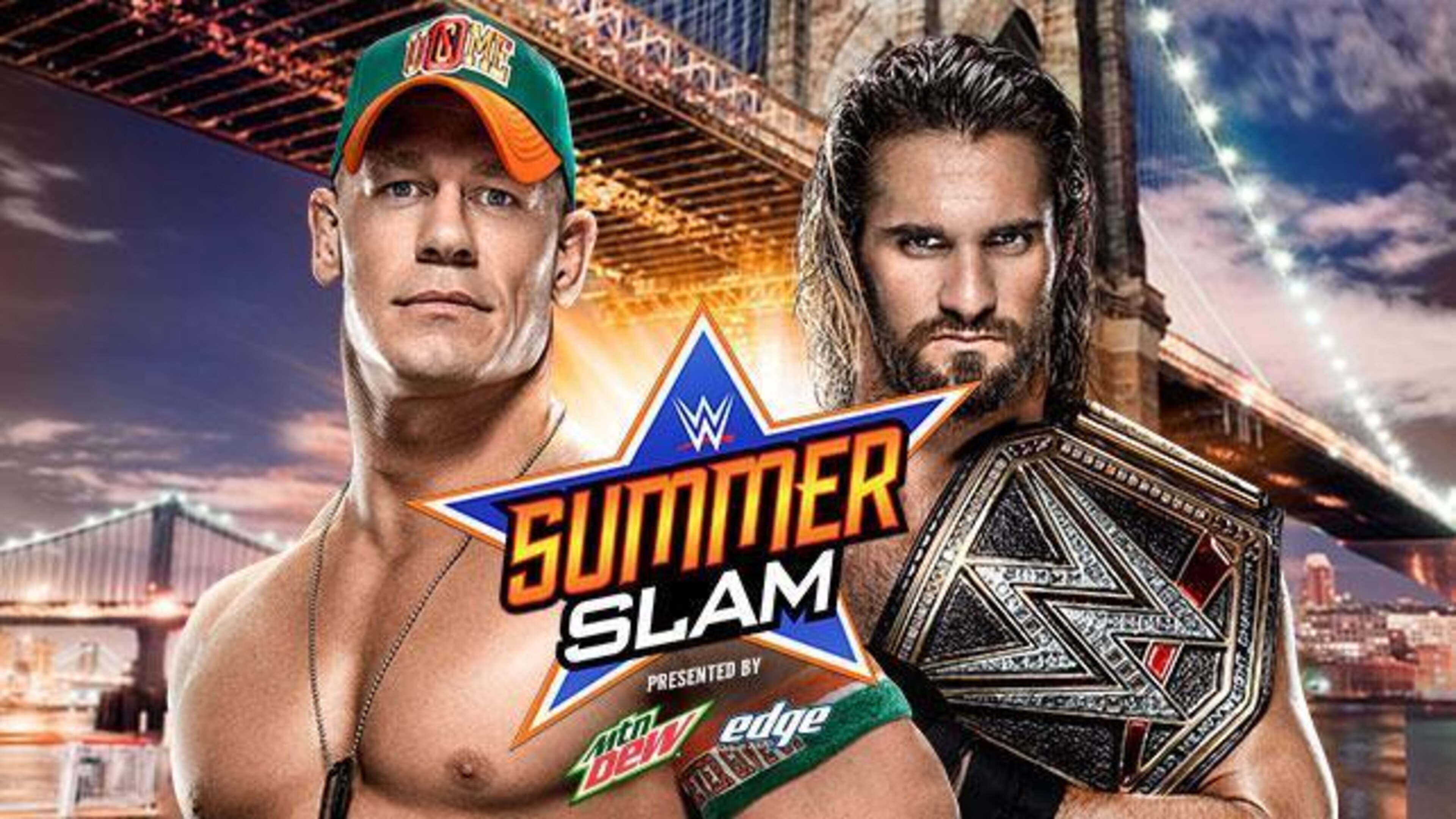 United States Champion John Cena vs. WWE World Heavyweight Champion Seth Rollins