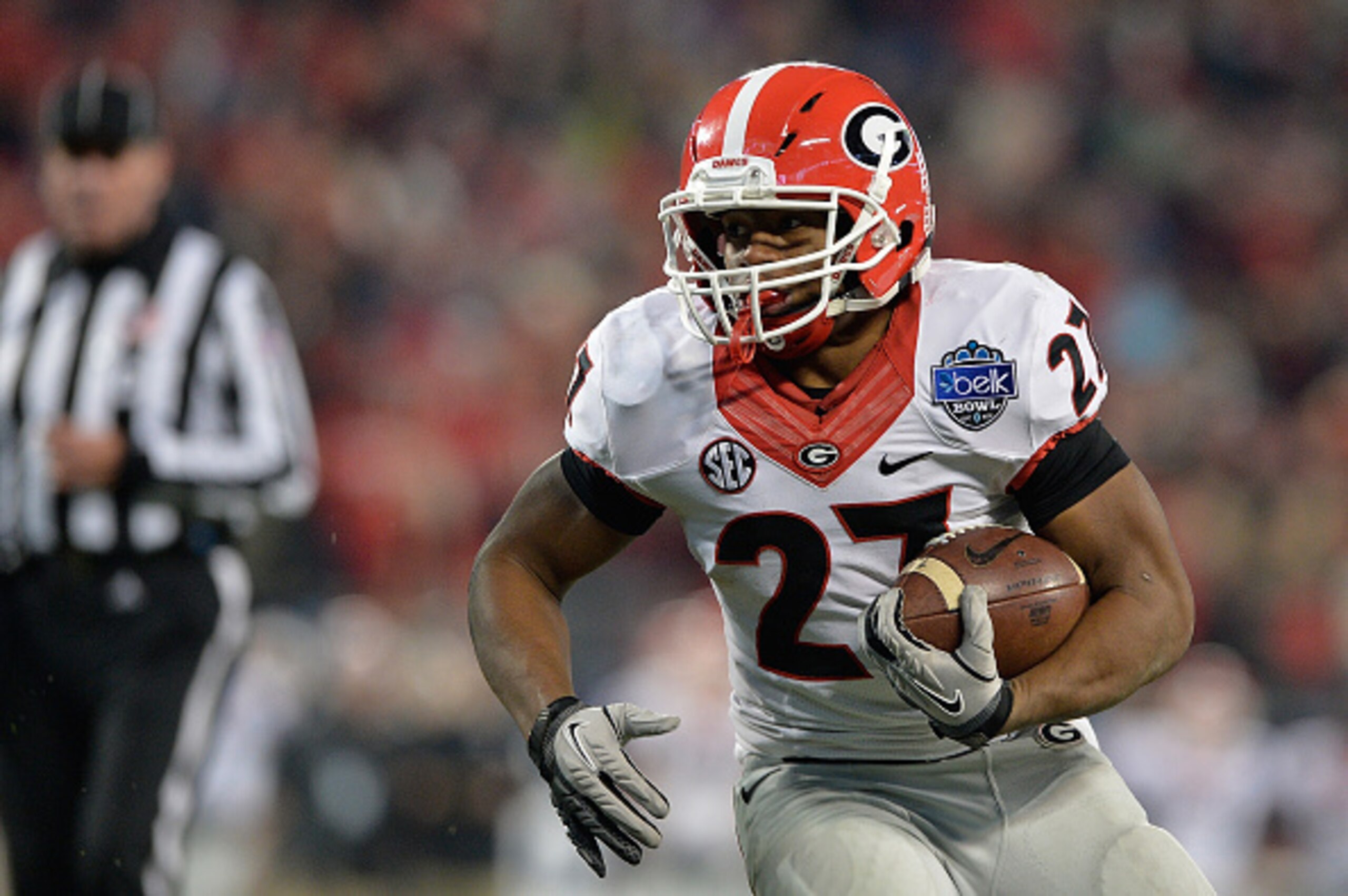 Freshman All-American Nick Chubb will be the focal point of Georgia's offense in 2015. Freshman All-American Nick Chubb will be the focal point of Georgia's offense in 2015.