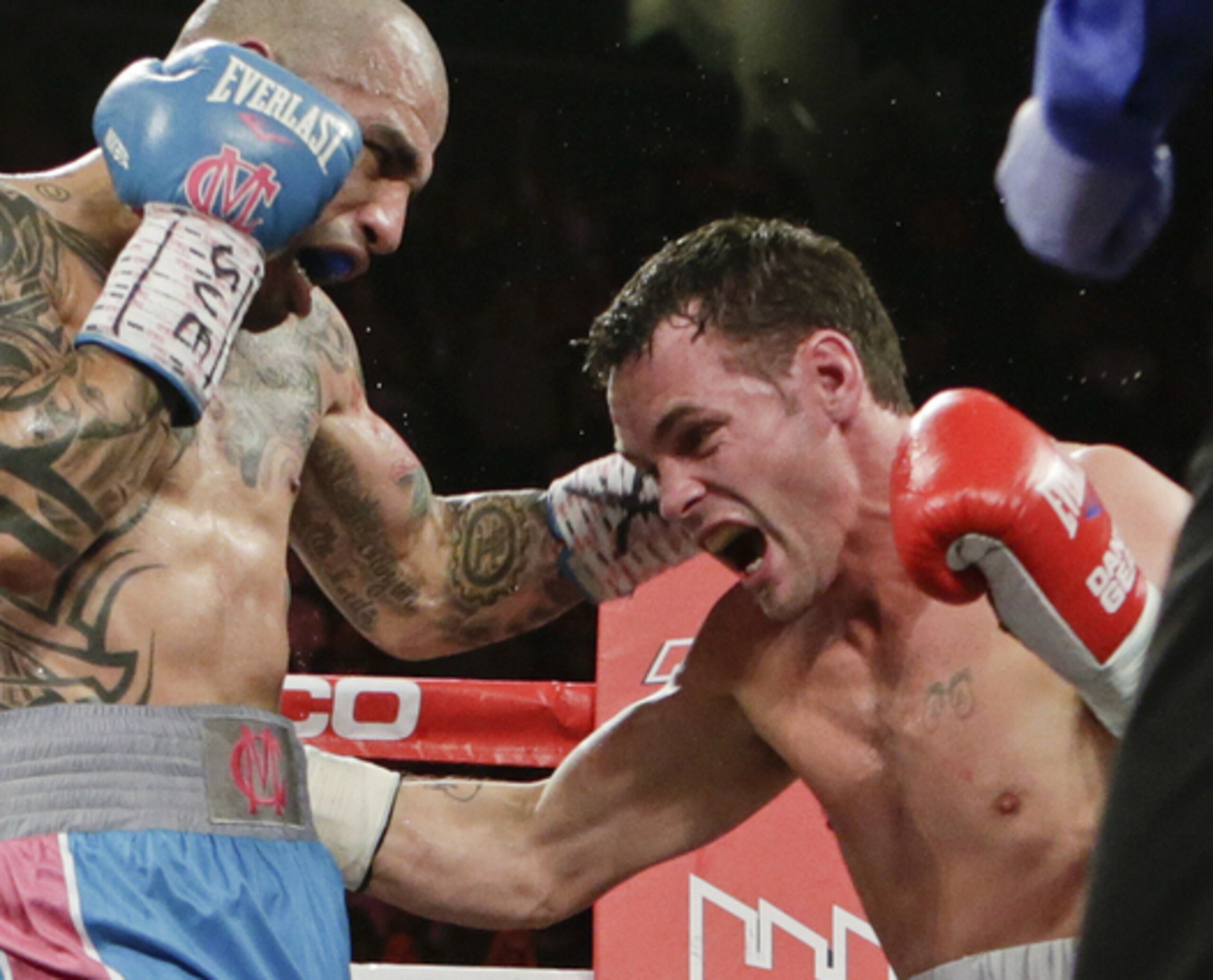 Geale did his best but was overwhelmed by Cotto.