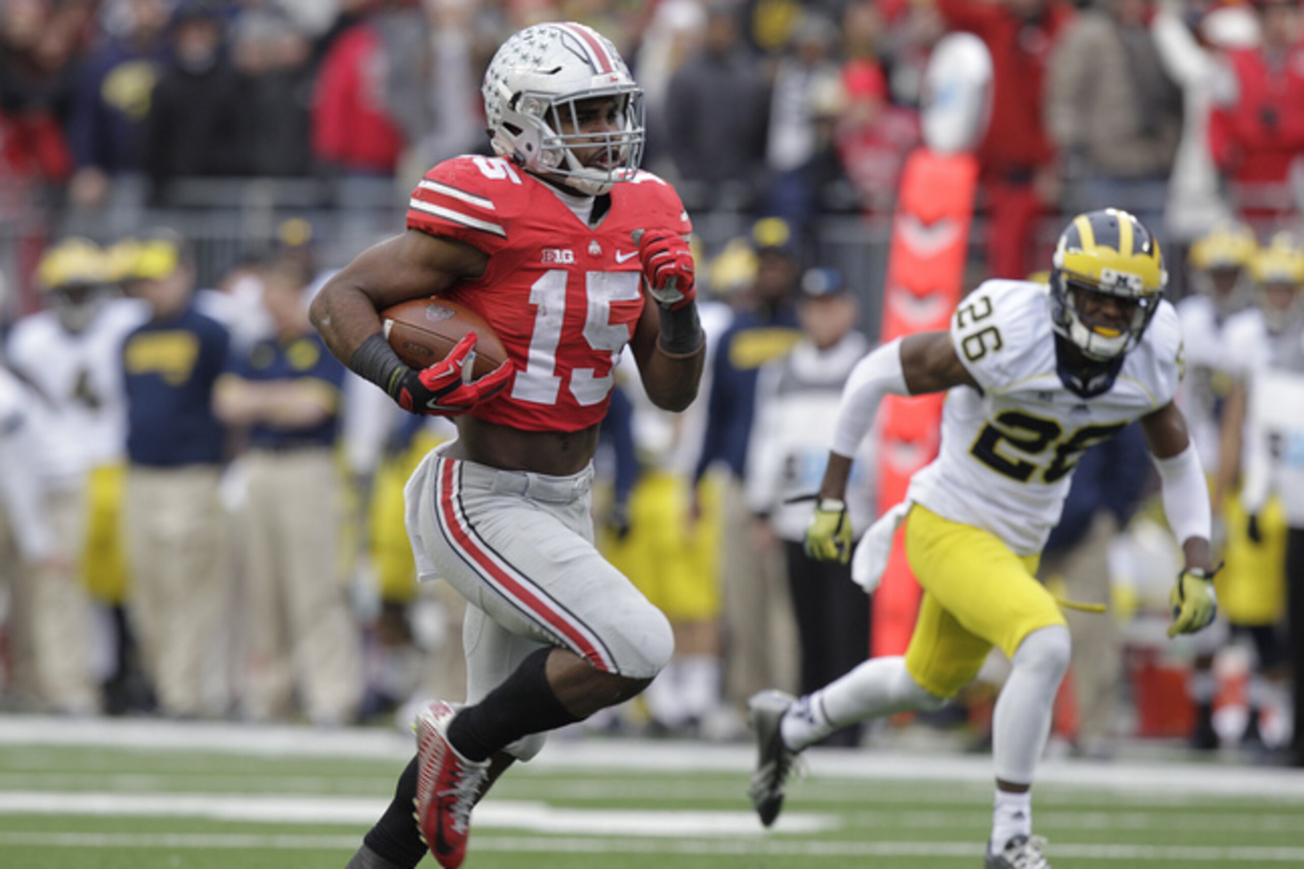 Ezekiel Elliott projects to be the 2016 NFL draft's top running back prospect.