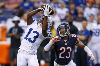 Second-year CB Kyle Fuller struggled against the Indianapolis Colts over the weekend.