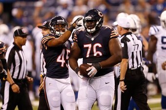 Eddie Goldman (76) could push for more playing time with a strong performance against Cincinnati.