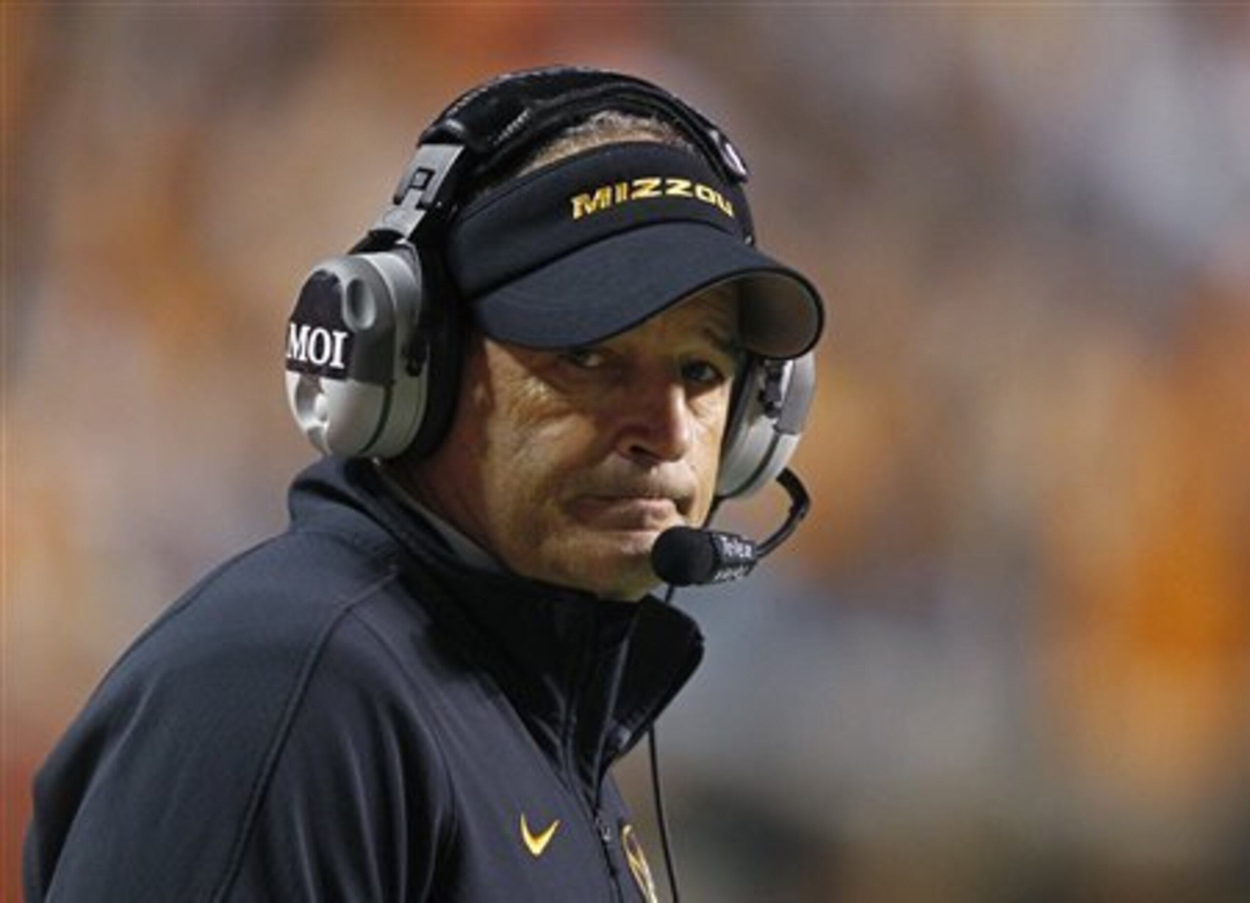 Missouri head coach Gary Pinkel.