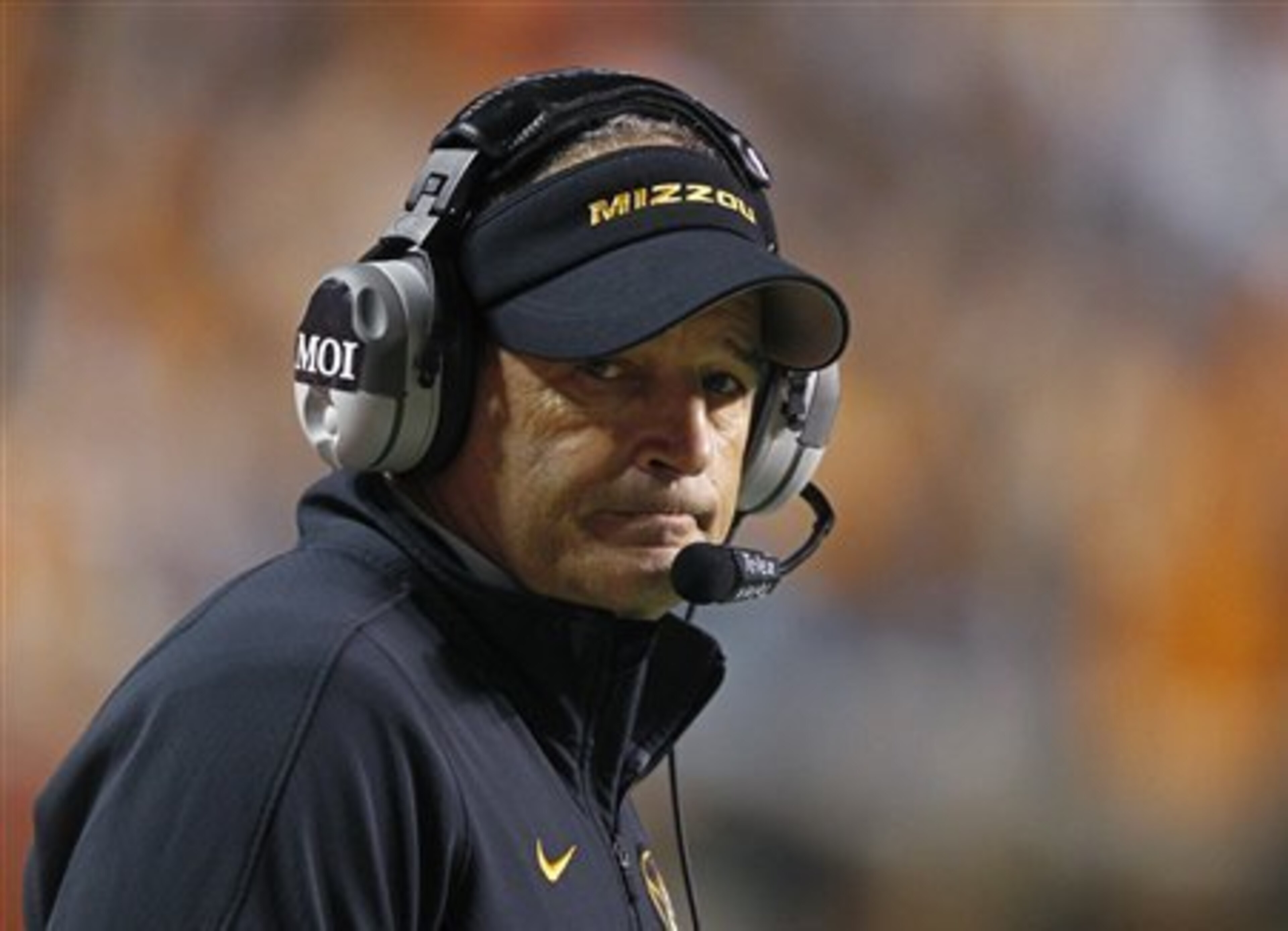 Missouri head coach Gary Pinkel.
