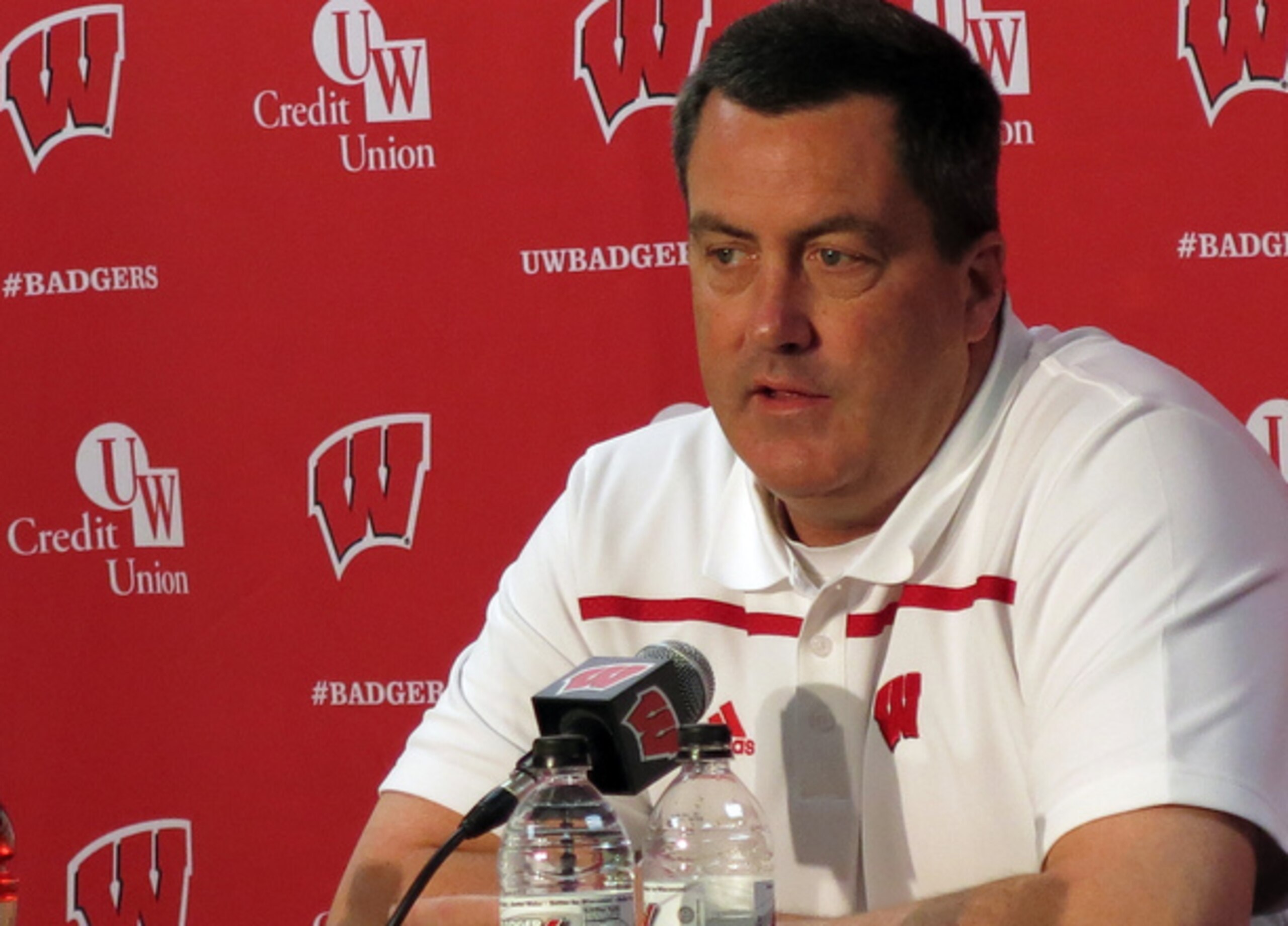 Wisconsin coach Paul Chryst.