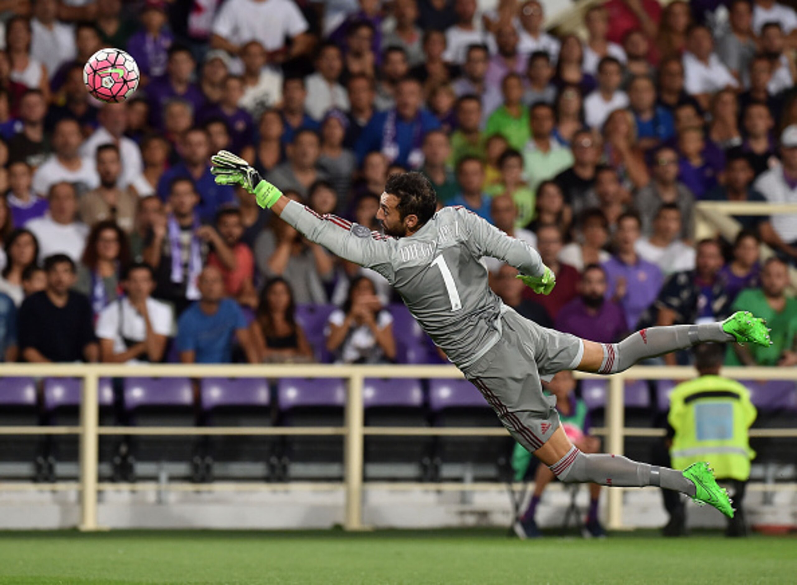 Lopez made a string of good saves to keep the scoreline close.
