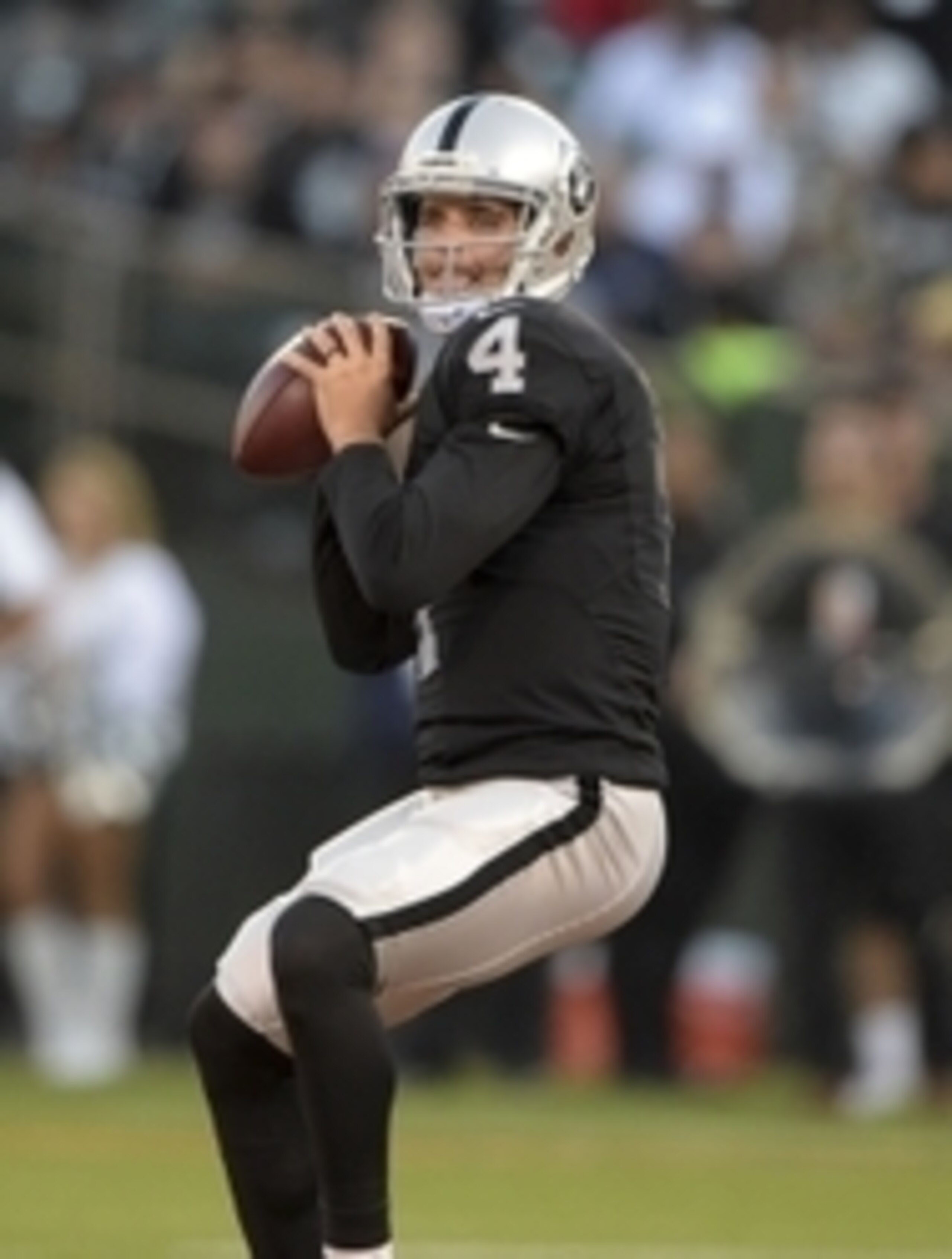Adding Amari Cooper will help Derek Carr in 2015.