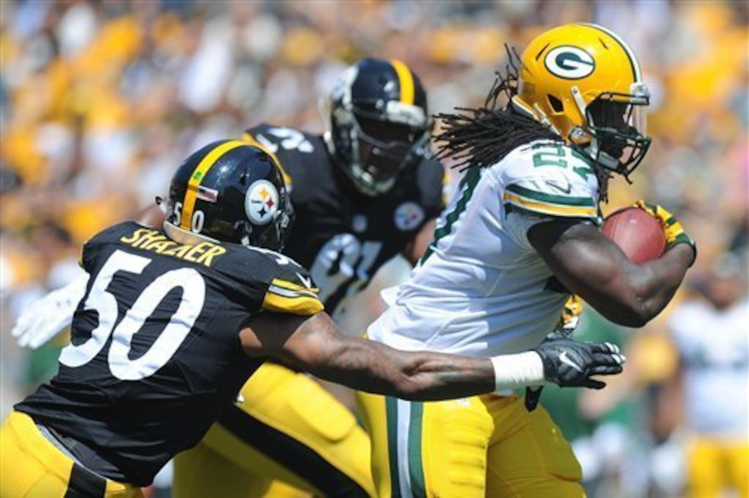 Lacy will likely be expected to carry more of the offensive workload with Jordy Nelson lost for the season.