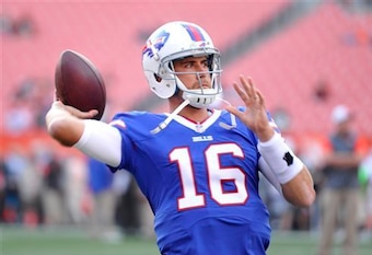 Buffalo QB Matt Cassel