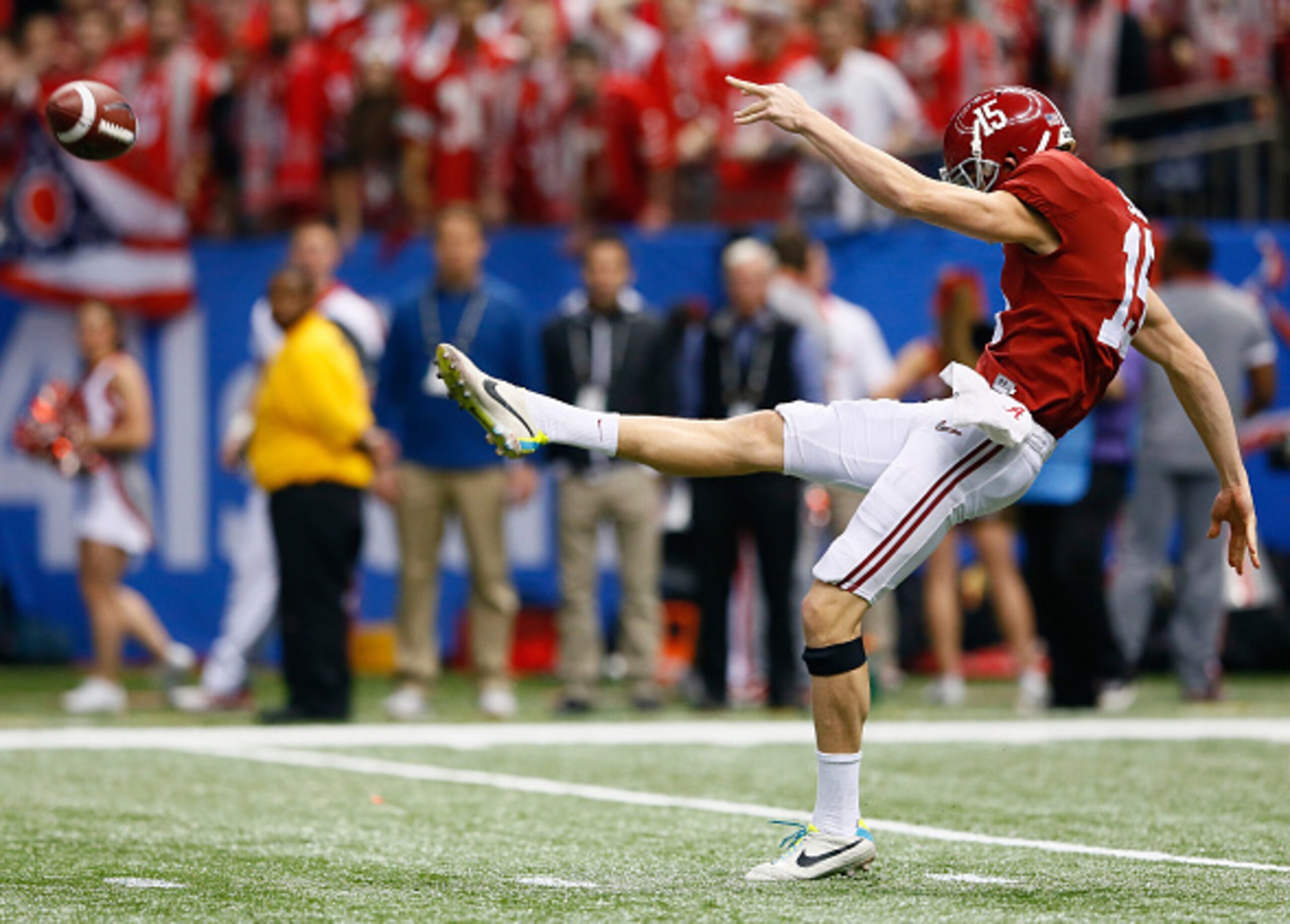 Sophomore JK Scott is already considered the best punter in Alabama history. Sophomore JK Scott is already considered the best punter in Alabama history.