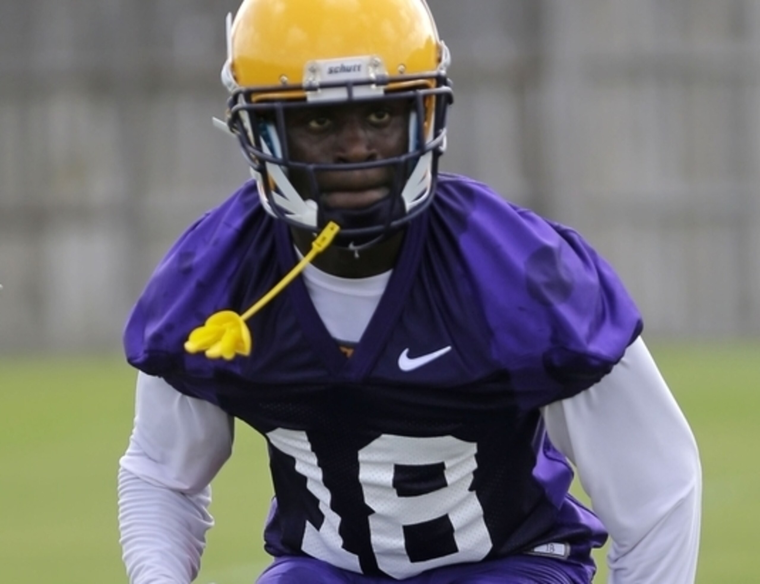 LSU recently honored cornerback Tre'Davious White with its No. 18 award. LSU recently honored cornerback Tre'Davious White with its No. 18 award.