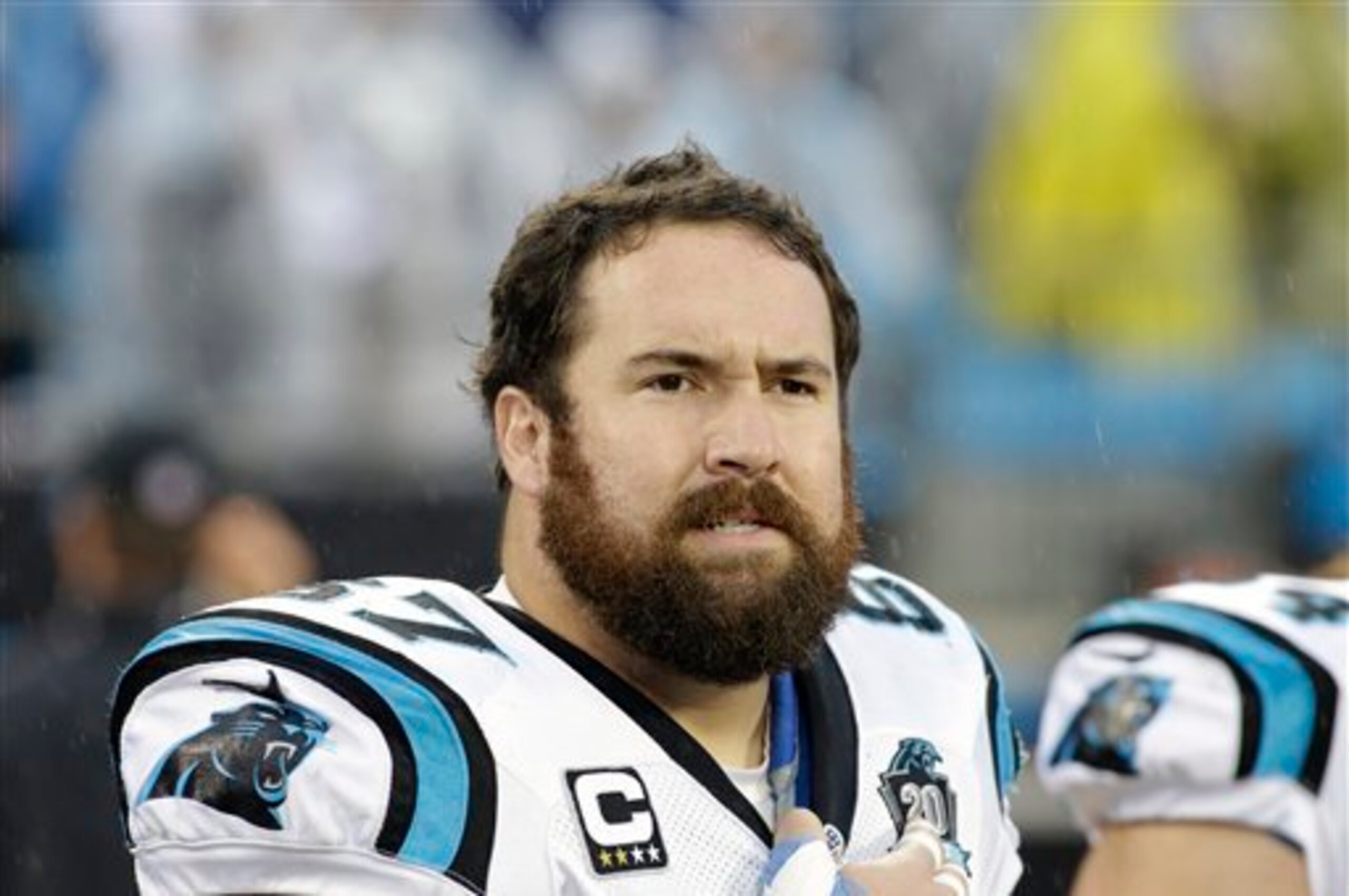 Ryan Kalil is out for the preseason with a sprained right knee.