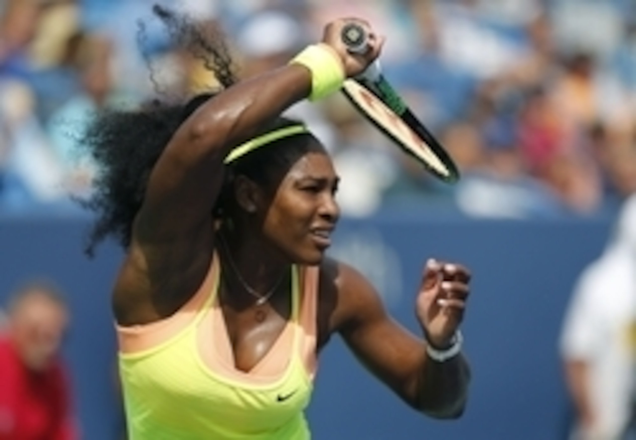 Serena Williams during the finals of the Western & Southern Open.