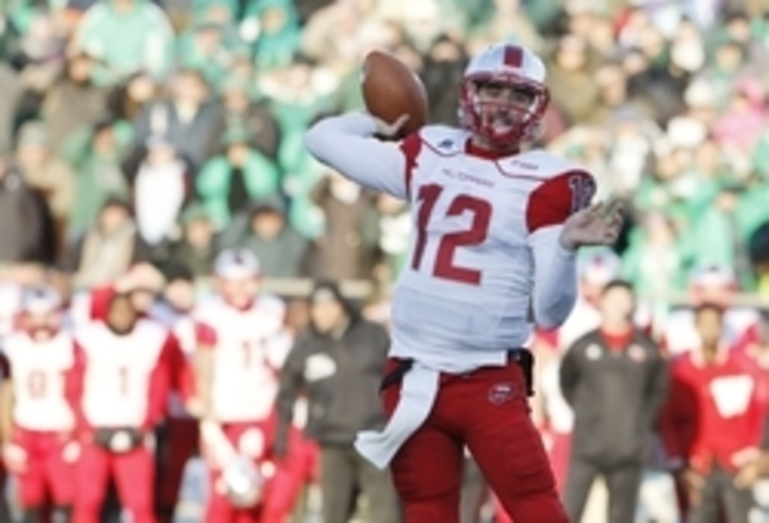 Western Kentucky's Brandon Doughty led FBS in passing yards and passing touchdowns in 2014.