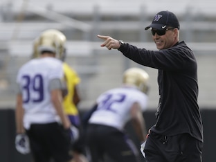 Chris Petersen, who coached Boise State from 2006-12, returns to the school with Washington.