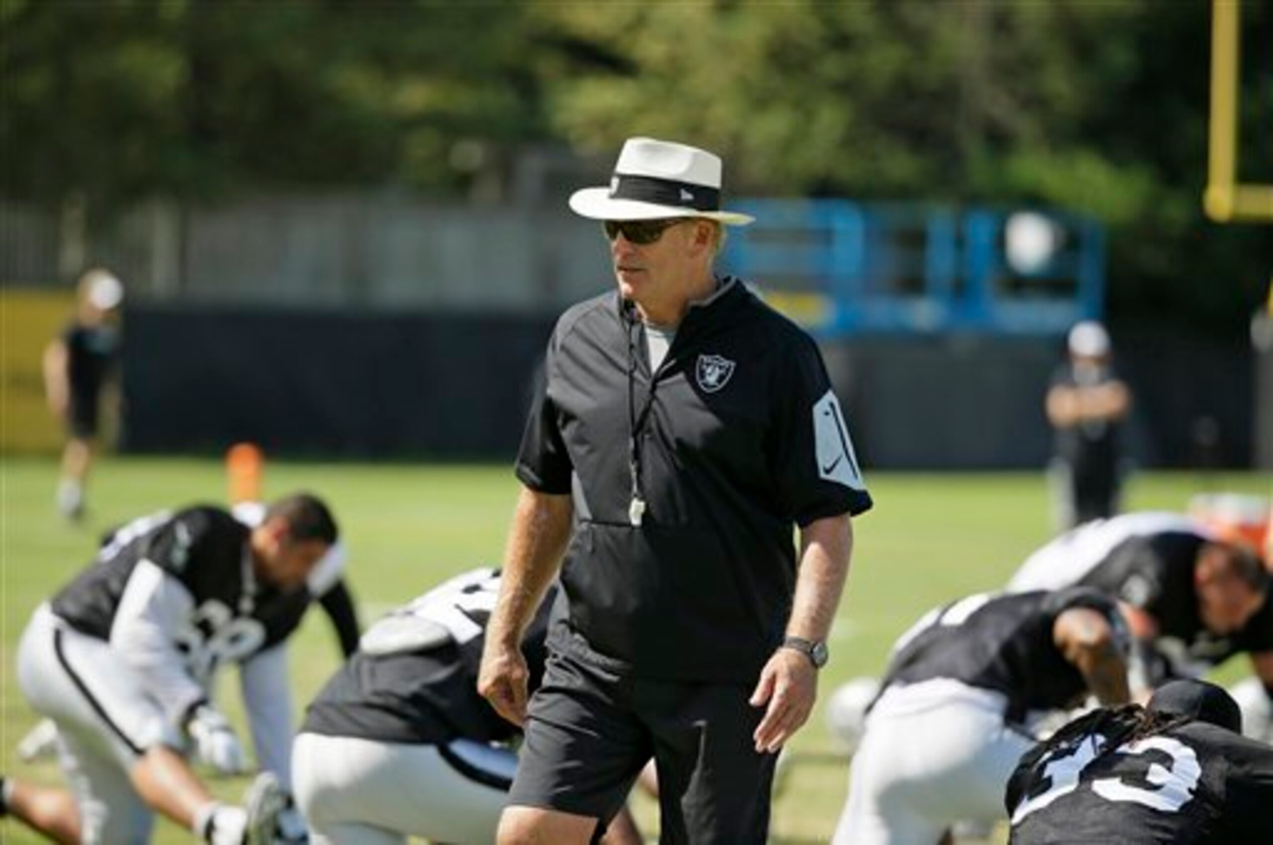 Head coach Jack Del Rio
