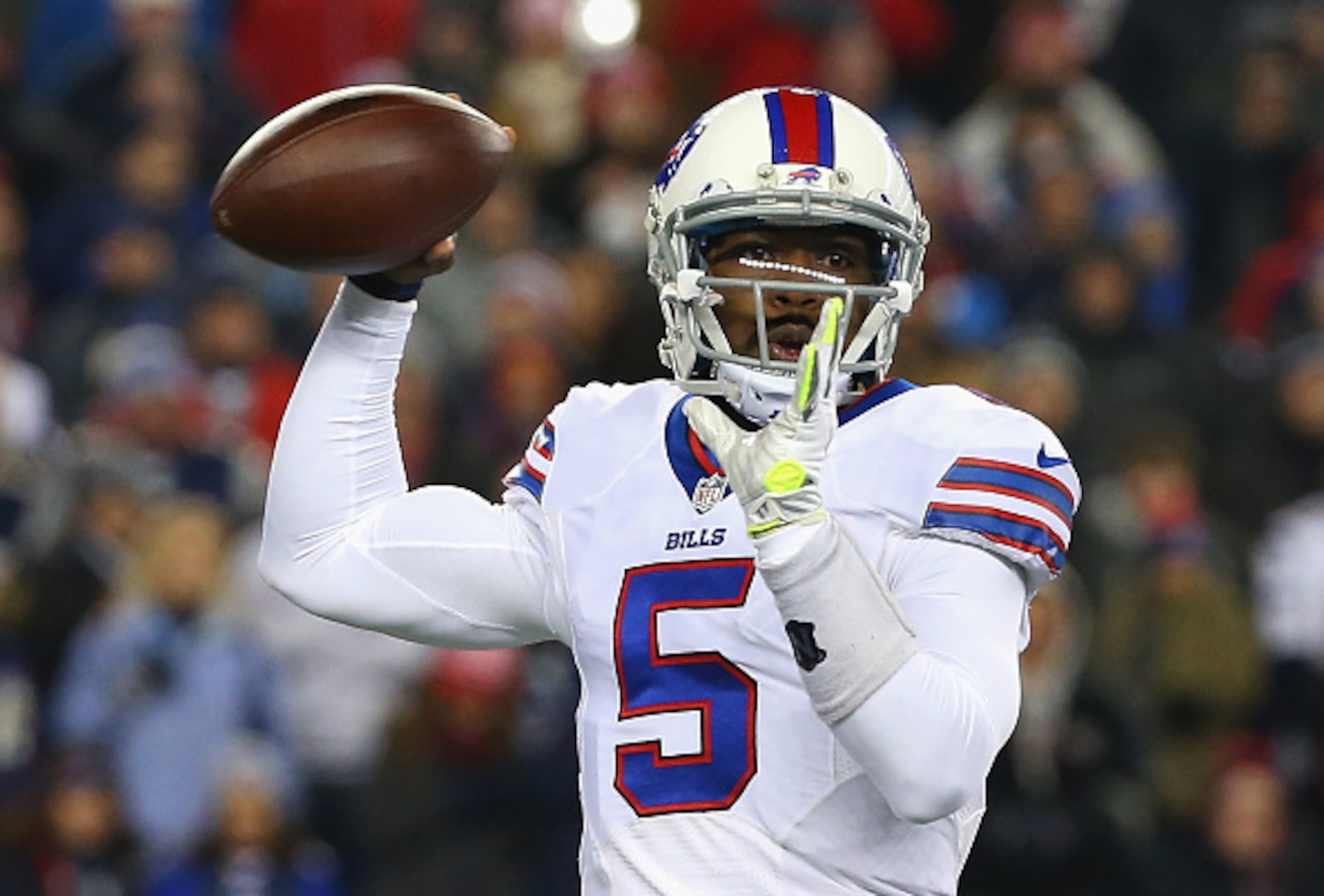 Thanks to the strong play of Tyrod Taylor, the Buffalo Bills are still in the playoff hunt. Thanks to the strong play of Tyrod Taylor, the Buffalo Bills are still in the playoff hunt.