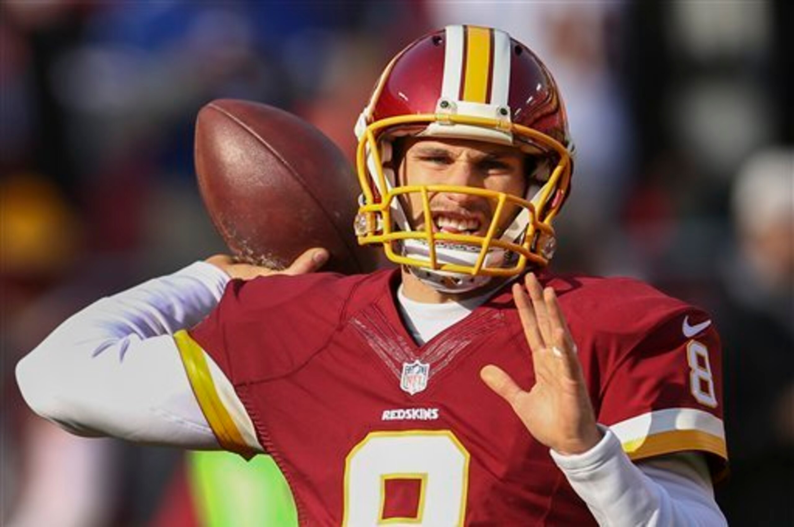 The Washington Redskins remain in the hunt thanks to the play of Kirk Cousins.