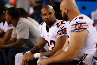 Running back Matt Forte (22) and guard Kyle Long (75) are locks to make Chicago's 53-man roster.
