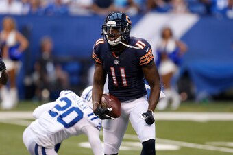 Joshua Bellamy is in the running to grab one of Chicago's open spots at wide receiver.