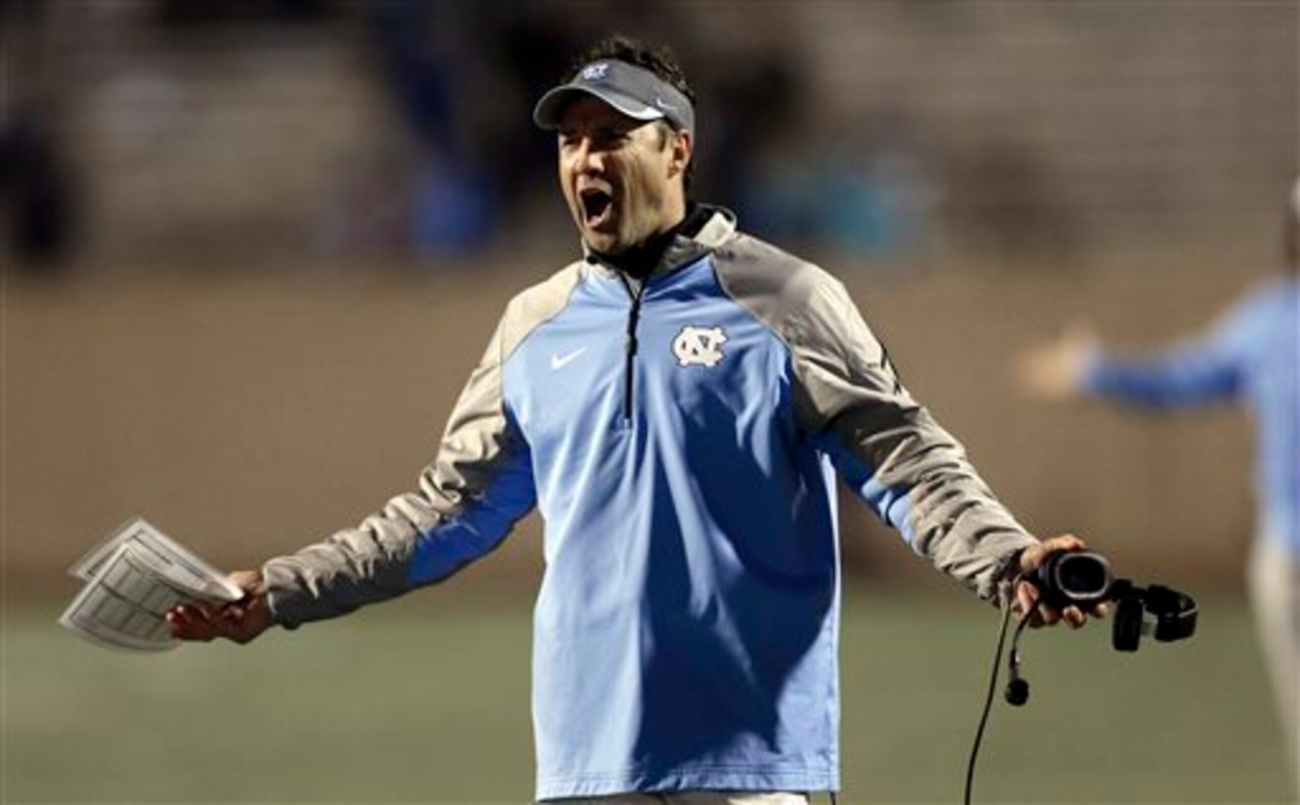 North Carolina HC Larry Fedora