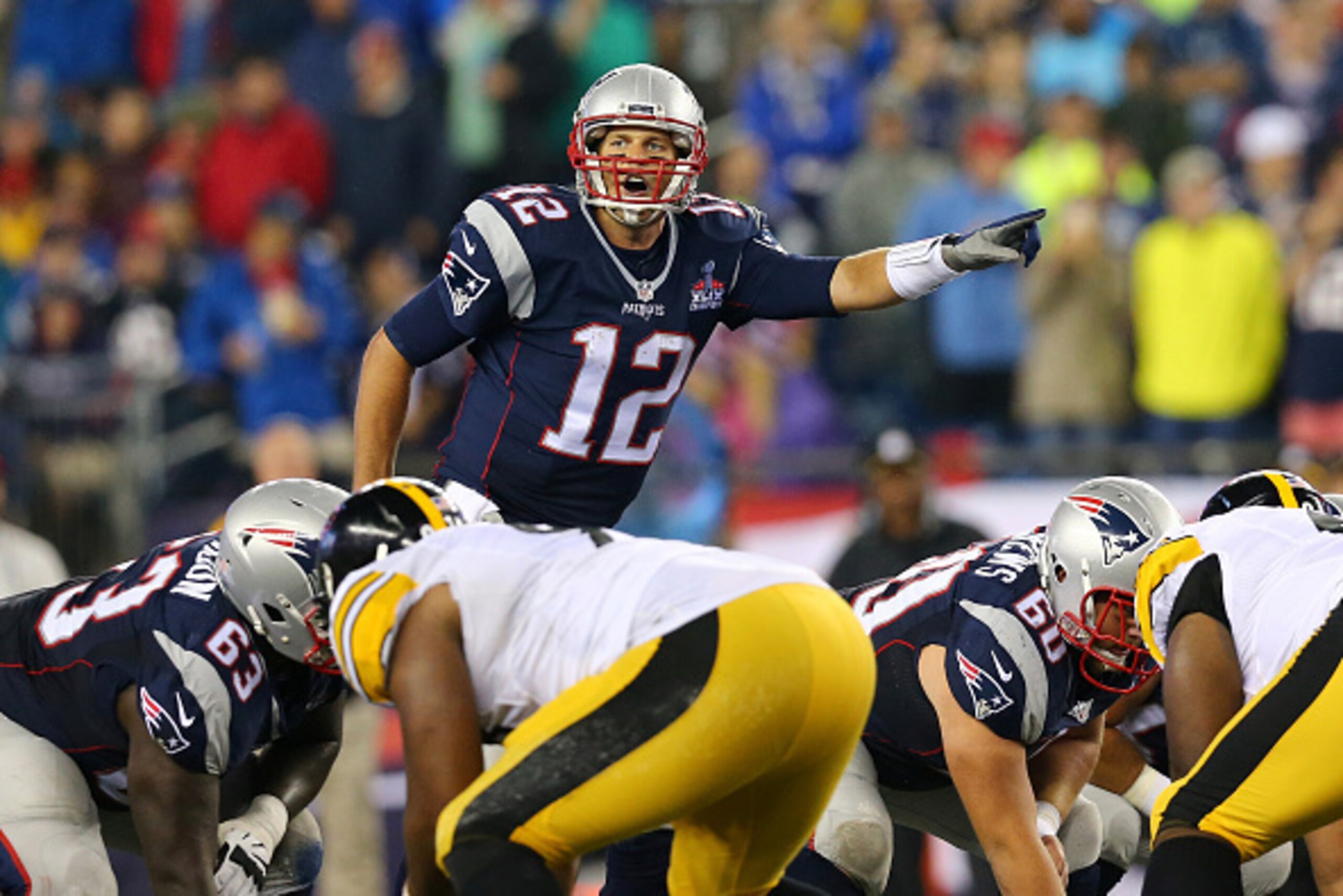 Tom Brady was in full control in the Pats' season-opening win.
