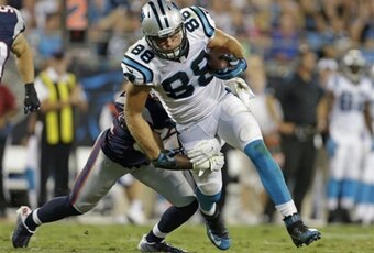 Greg Olsen was the team's leading receiver.