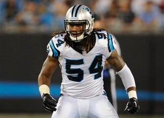 Shaq Thompson had a solid start against New England.