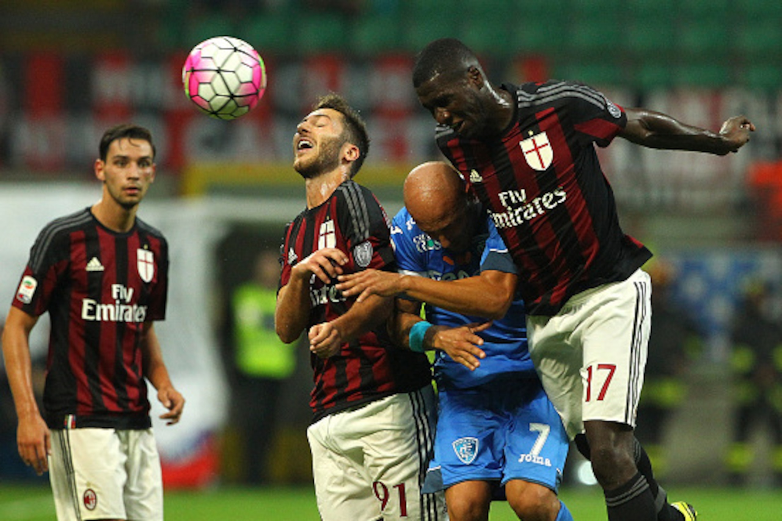Milan won a hard-fought game against Empoli. Milan won a hard-fought game against Empoli.